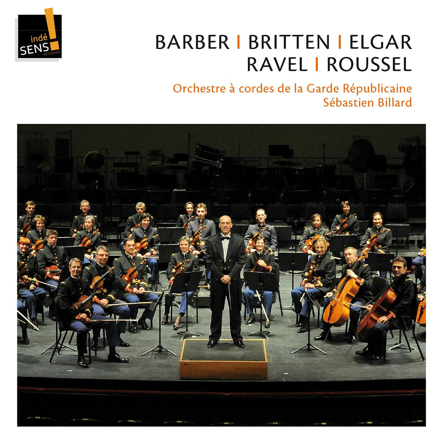 Постер альбома Barber, Britten, Elgar, Ravel, Roussel