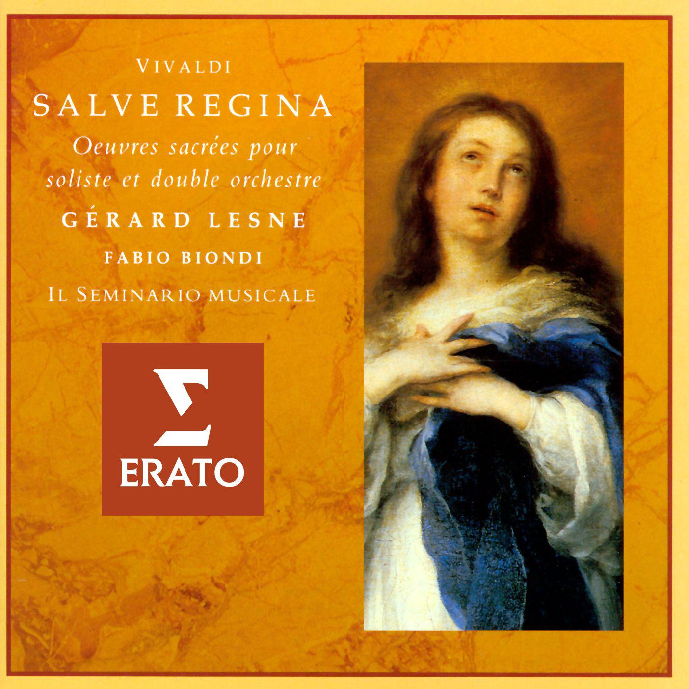 Постер альбома Vivaldi - Salve Regina: Sacred Works for Countertenor and Double Orchestra