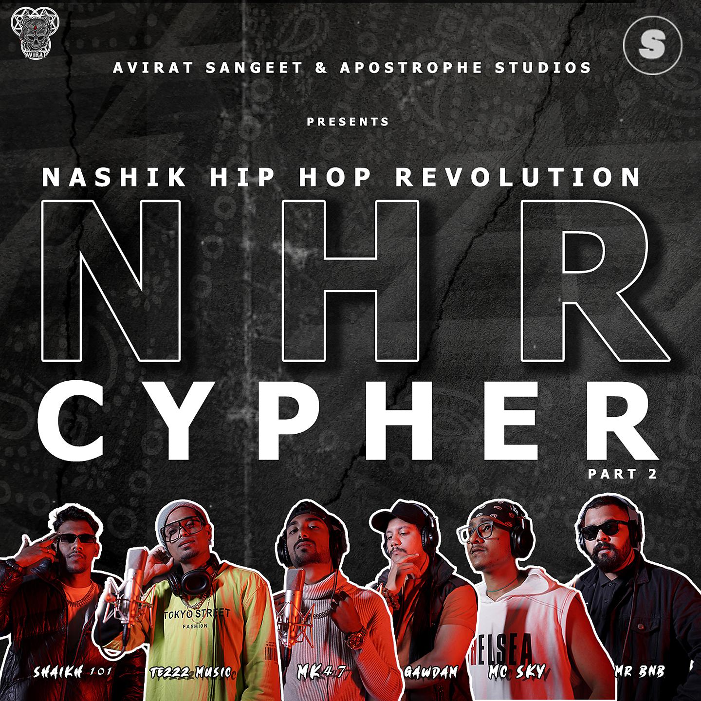Постер альбома NHR CYPHER, Pt. 2 - (Nashik Hip Hop Revolution 2022)