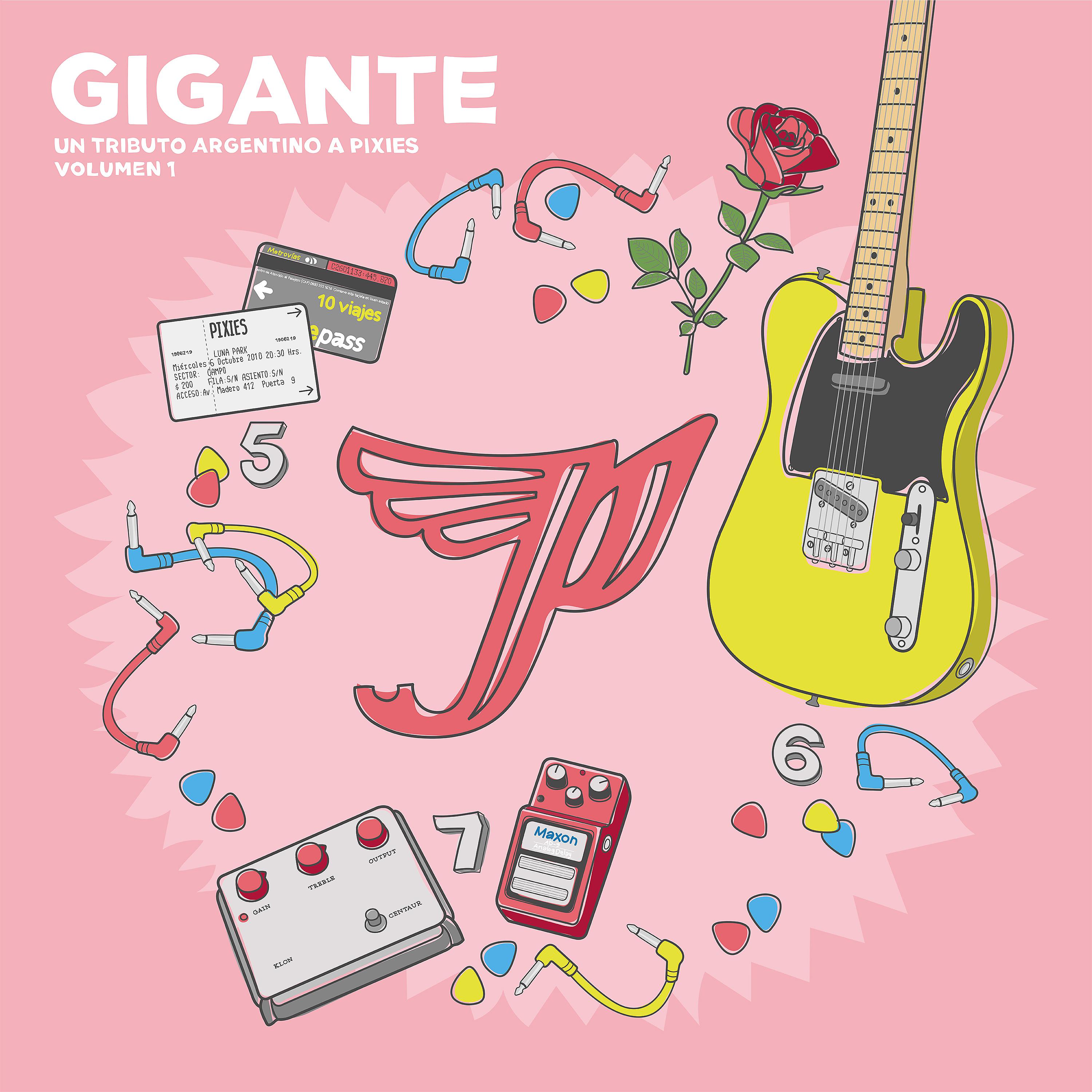 Постер альбома Gigante - Un Tributo Argentino a Pixies, Vol. 1
