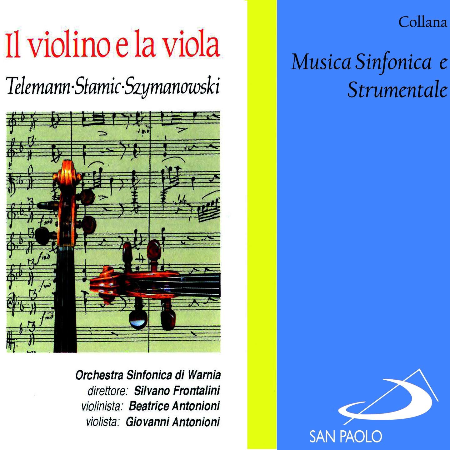 Постер альбома Collana musica sinfonica e strumentale: Il violino e la viola