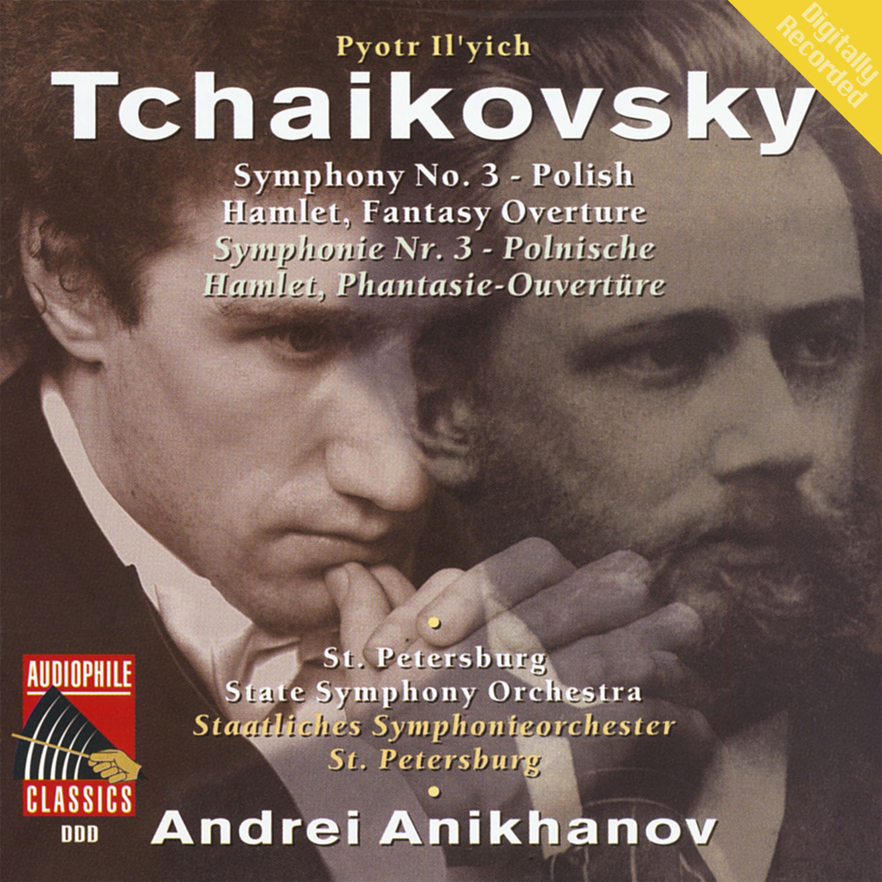 Постер альбома Tchaikovsky: Symphony No. 3 "Polish" - Fantasy Overture "Hamlet"