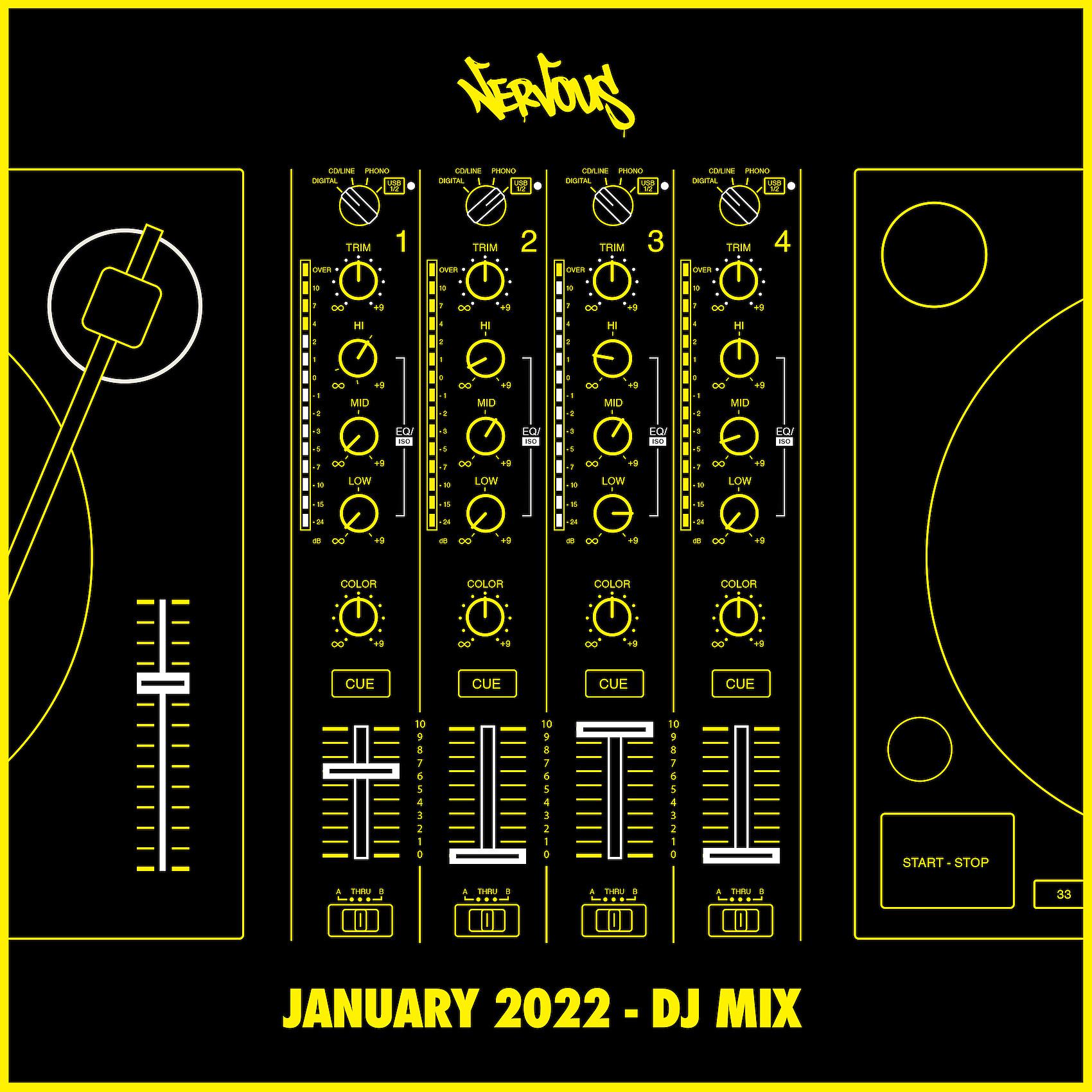 Постер альбома Nervous January 2022 (DJ Mix)