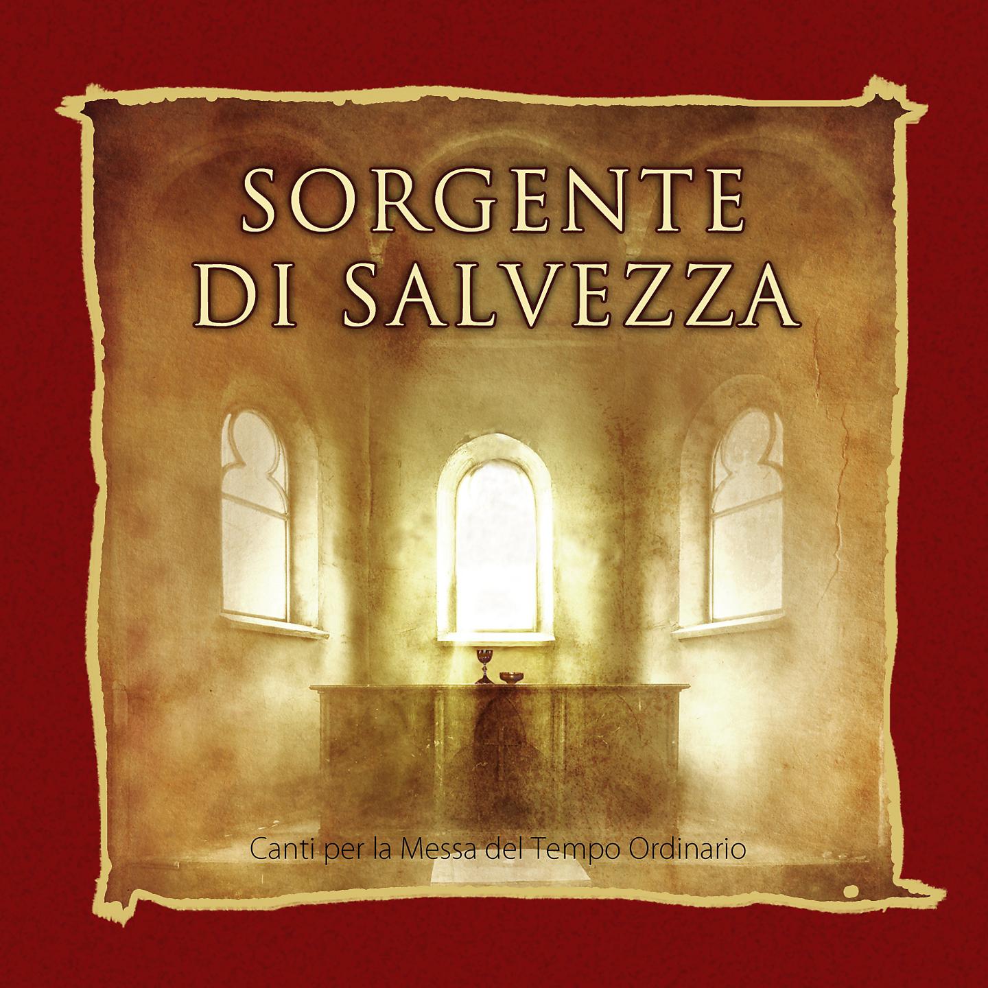 Постер альбома Sorgente di salvezza