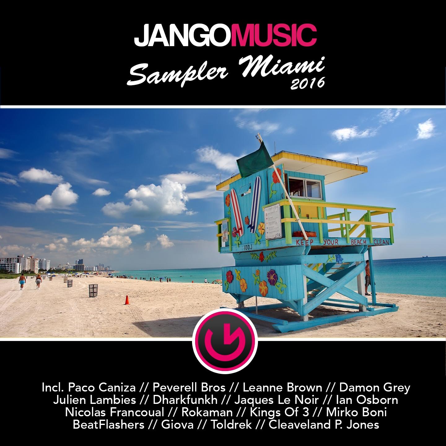 Постер альбома Jango Music - Sampler Miami 2016
