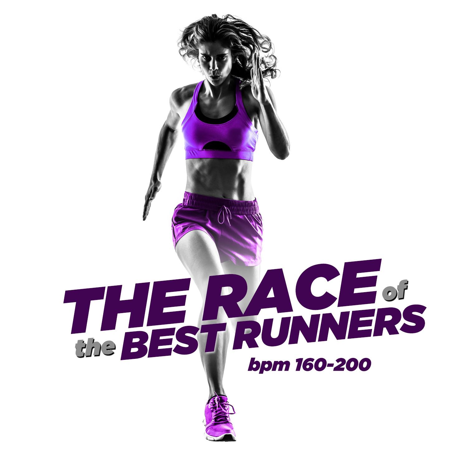 Постер альбома The Race of the Best Runners - BPM 160/200