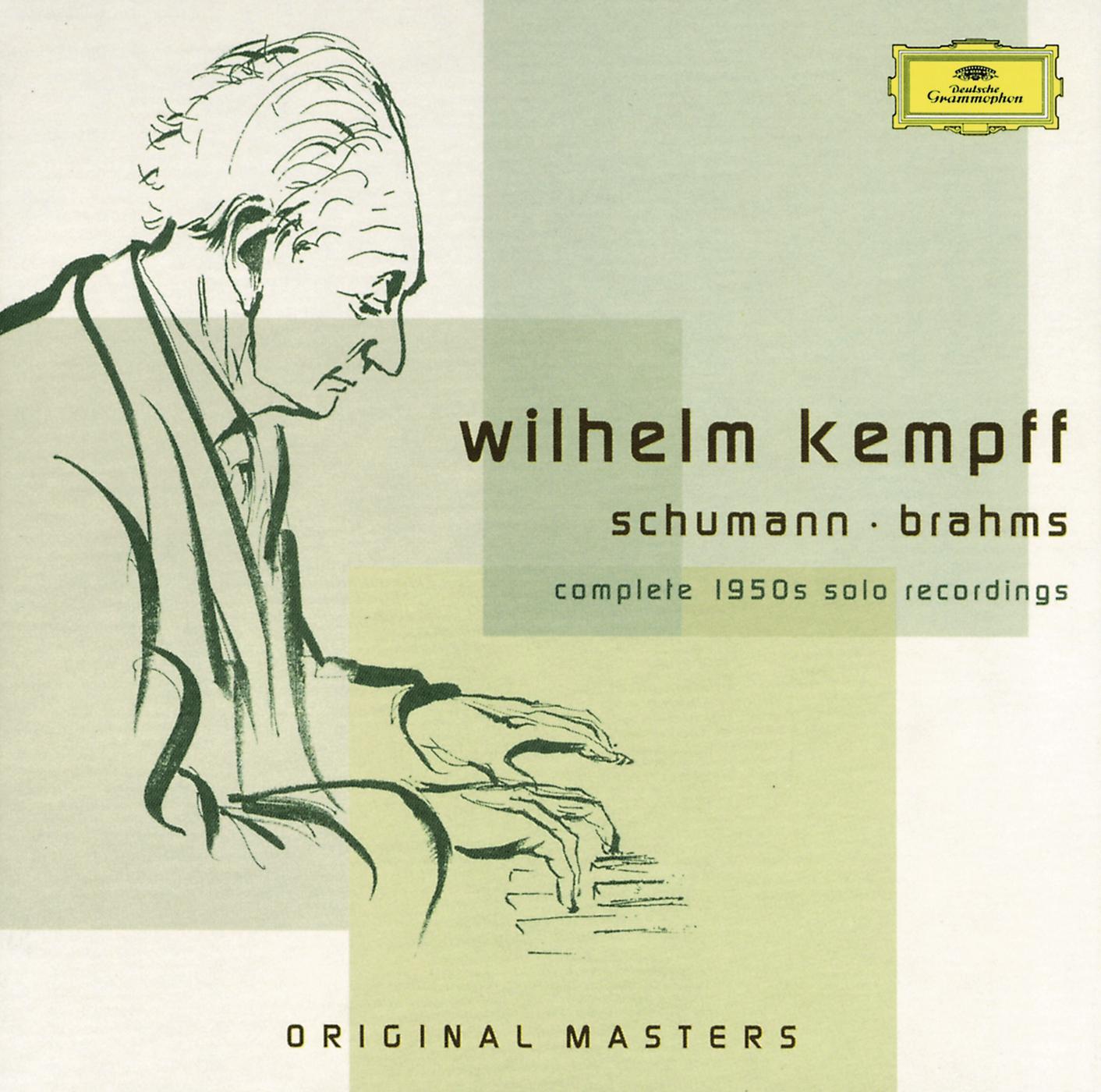 Постер альбома Schumann / Brahms: Complete 1950s Solo Recordings