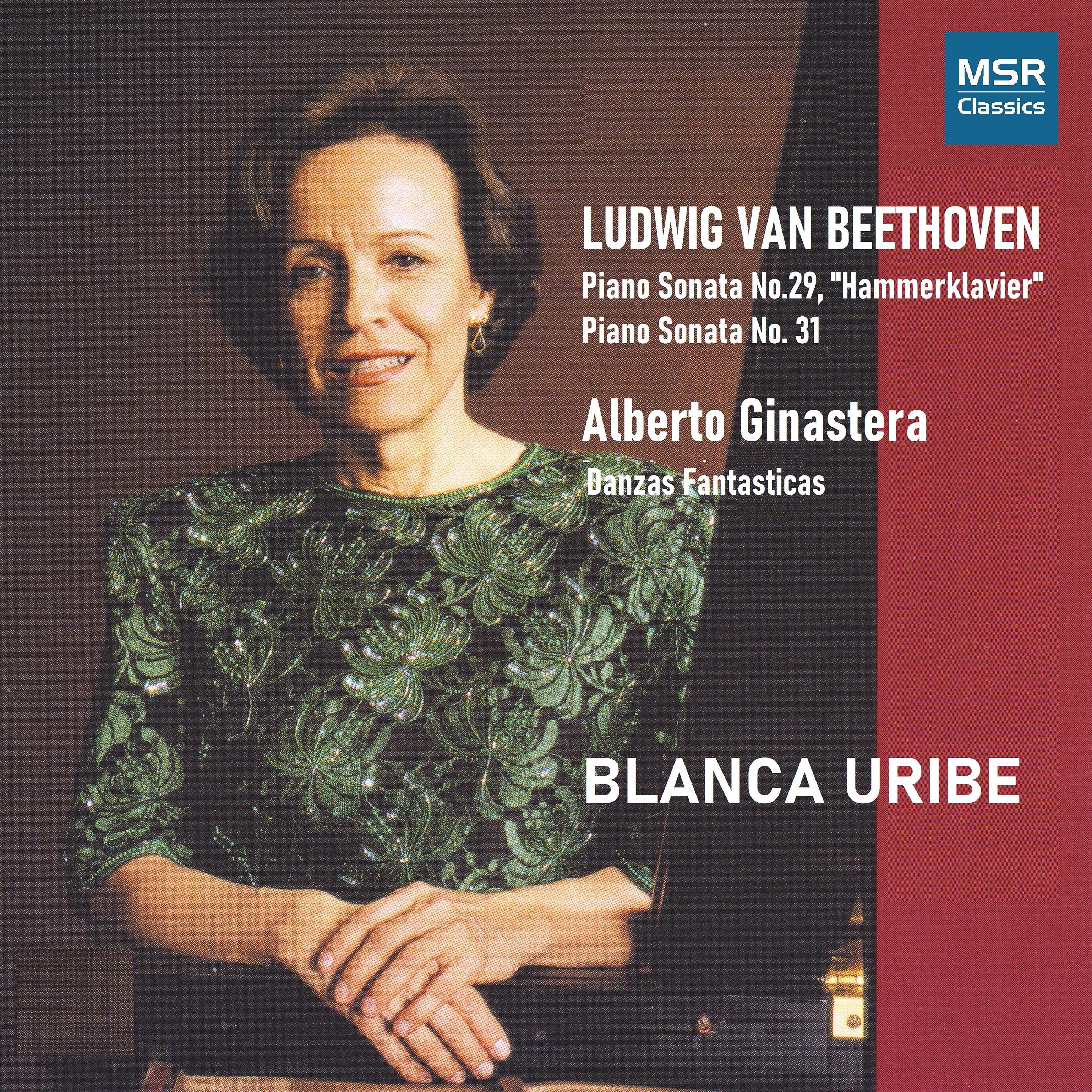 Постер альбома Beethoven: Piano Sonatas Nos. 29 and 31; Ginastera: Danzas Argentinas