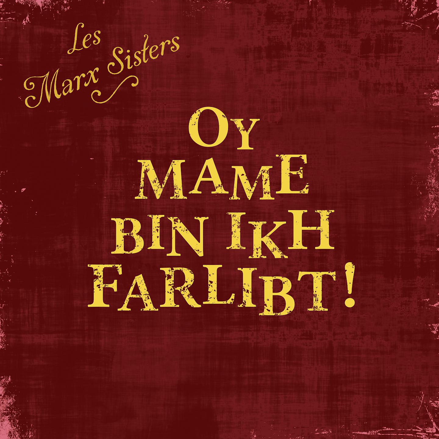 Постер альбома Oy mame bin ikh farlibt
