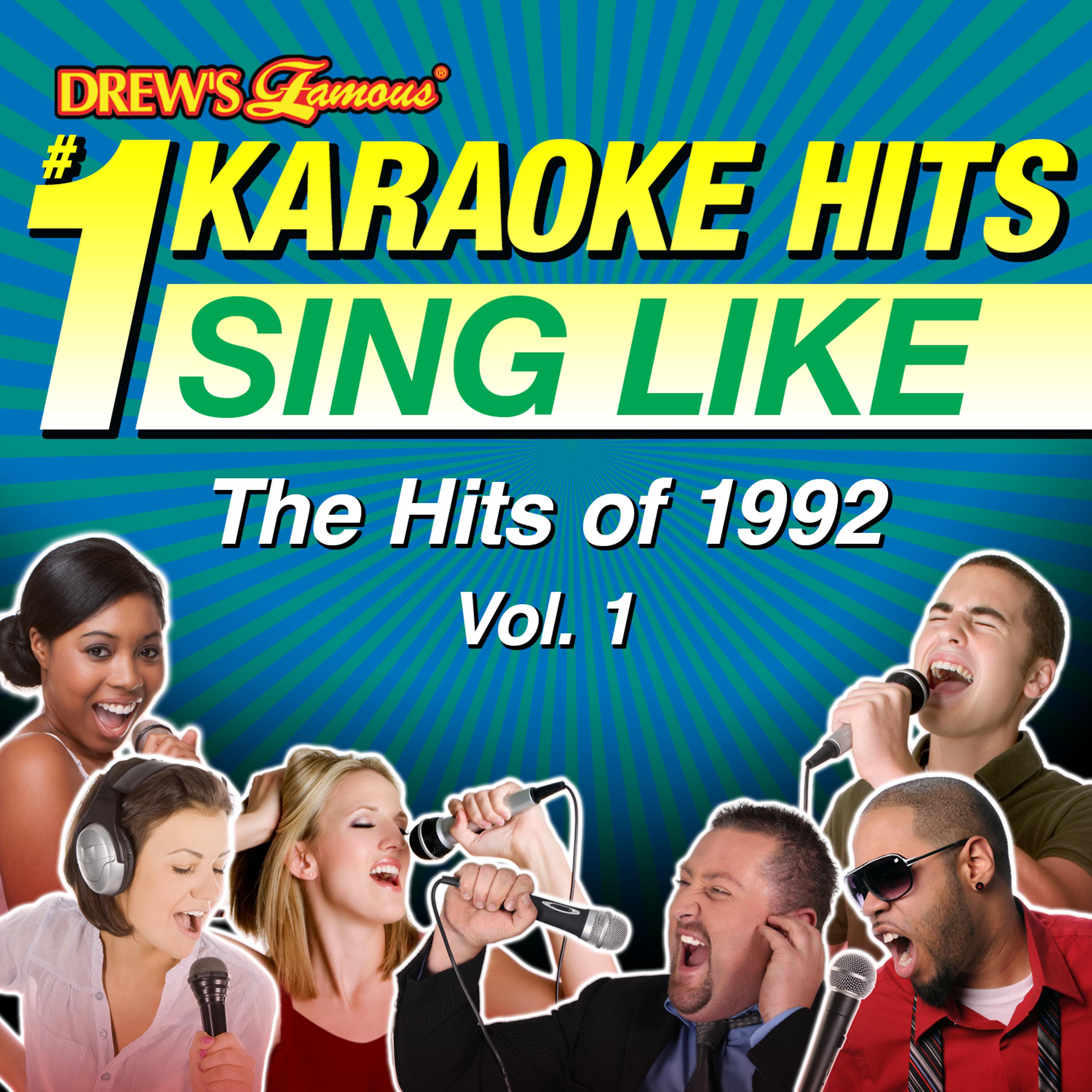 Постер альбома Drew's Famous #1 Karaoke Hits: Sing Like the Hits of 1992, Vol. 1