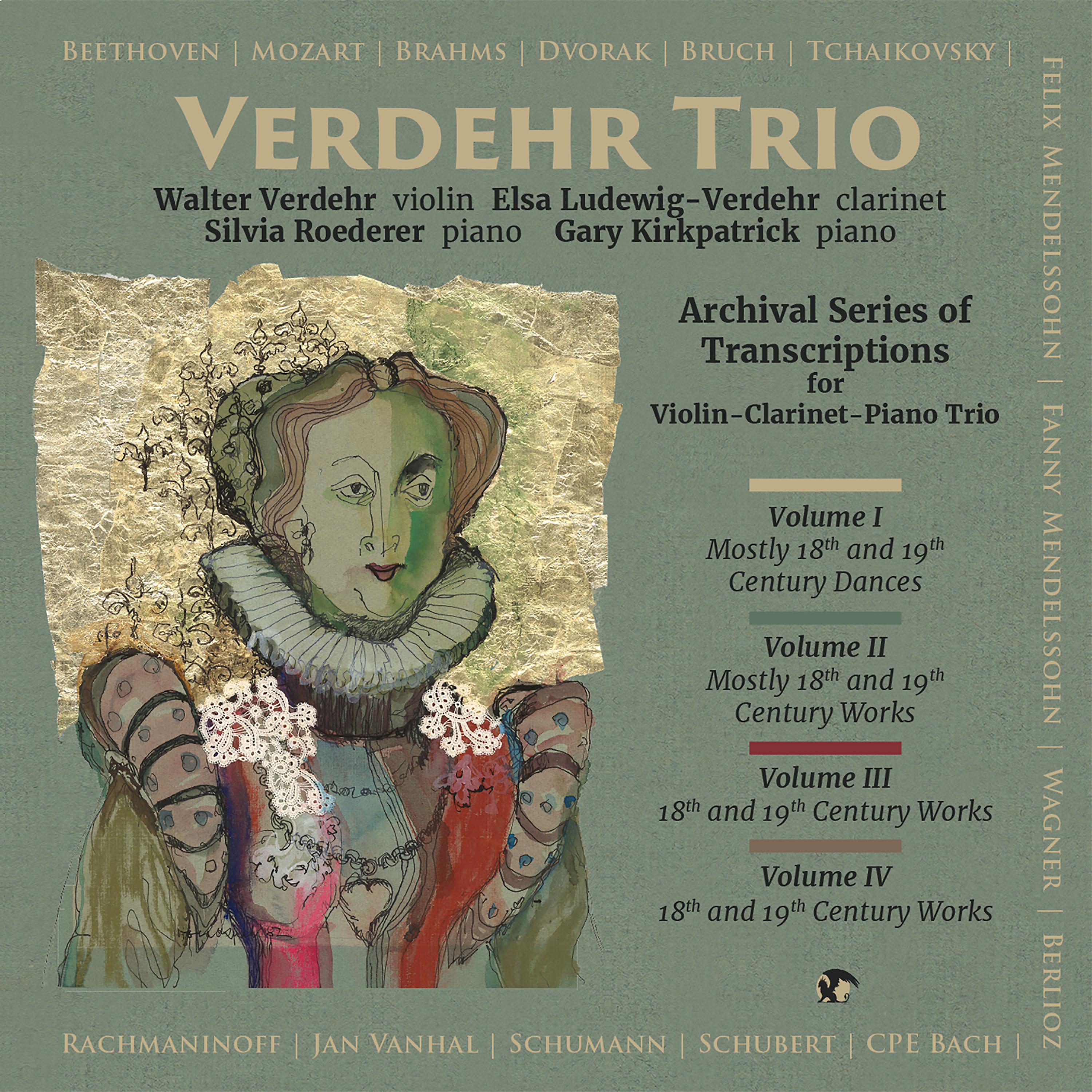 Постер альбома Archival Series of Transcriptions for Violin-Clarinet-Piano Trio