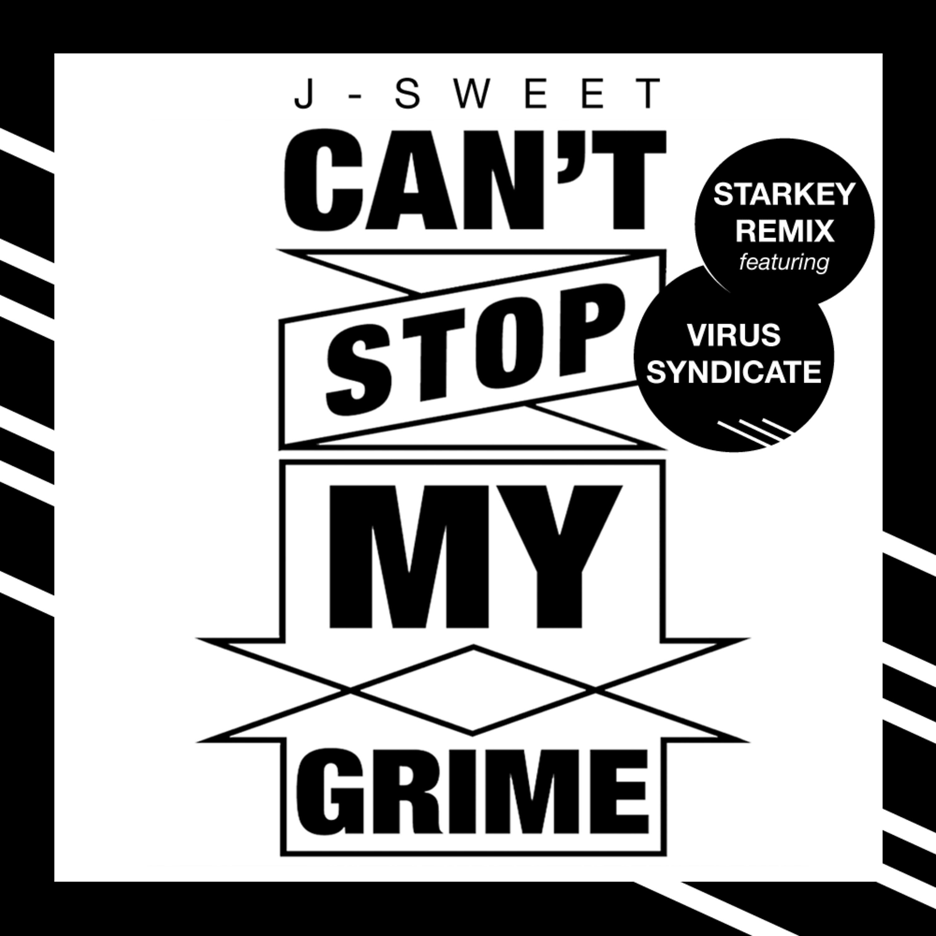 Постер альбома Can't Stop My Grime - Single (Starkey Remix)