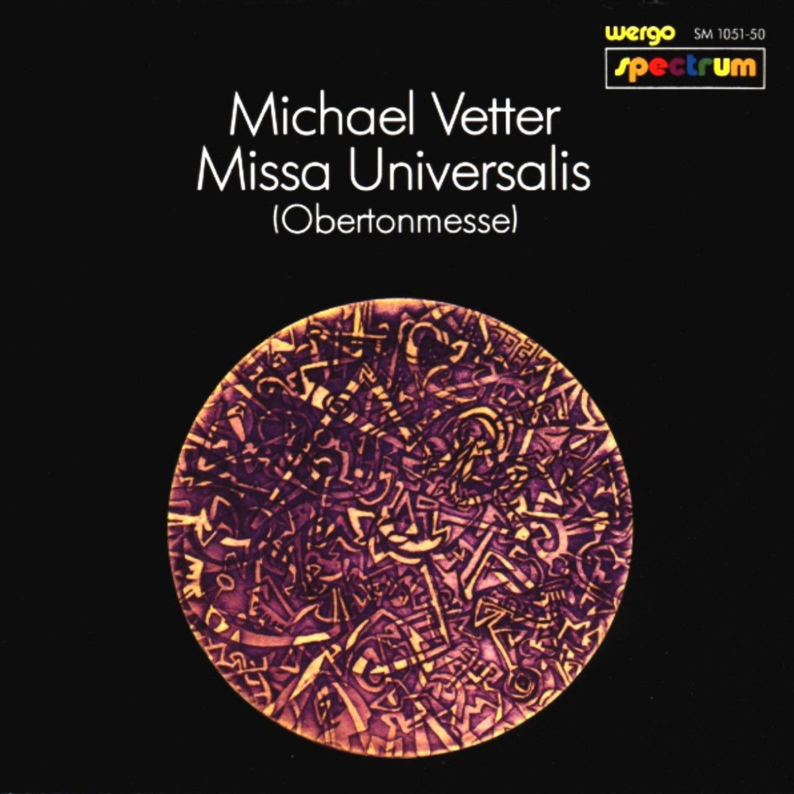 Постер альбома Missa Universalis (Obertonmesse)