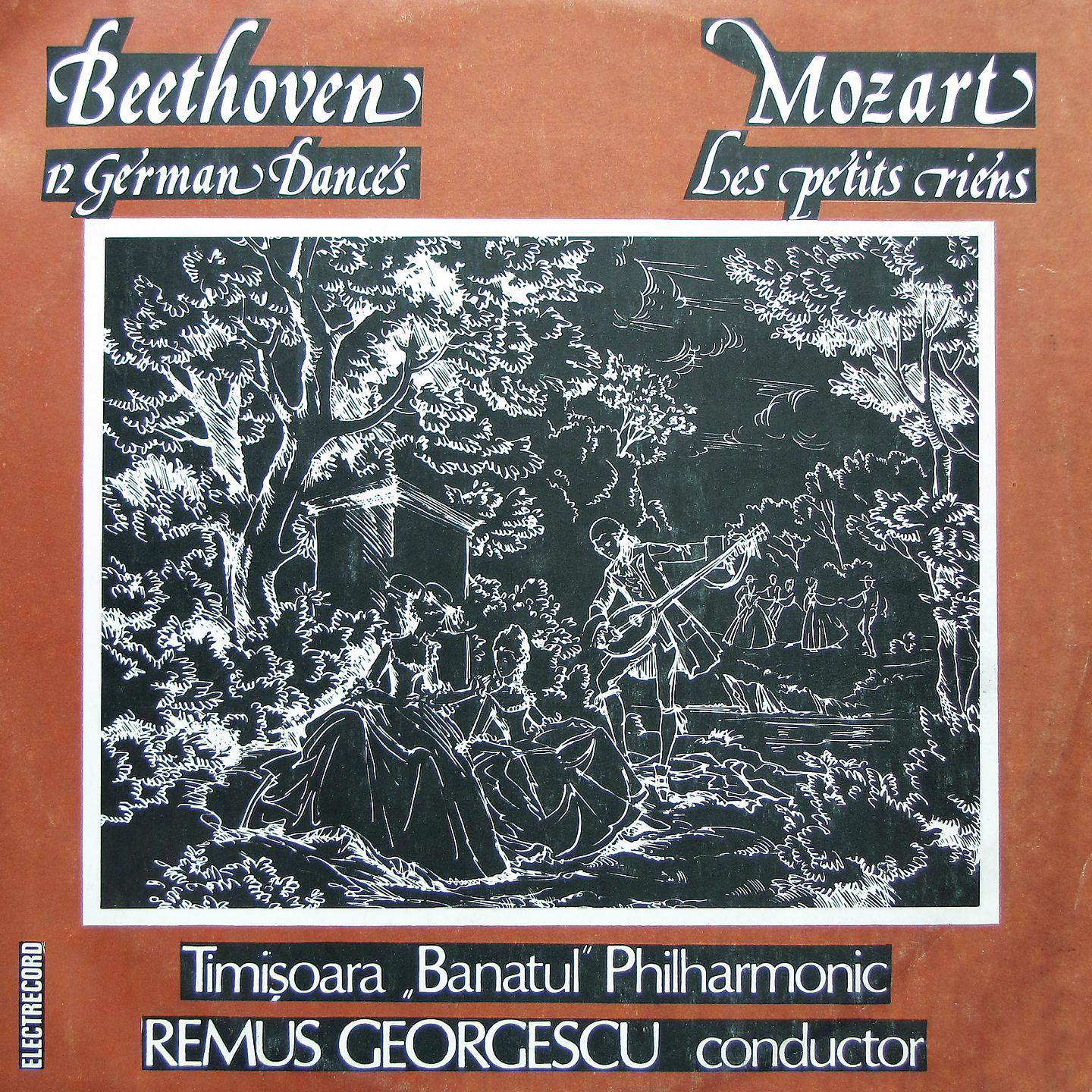 Постер альбома Mozart: Les petits riens - Beethoven: 12 Dansuri germane