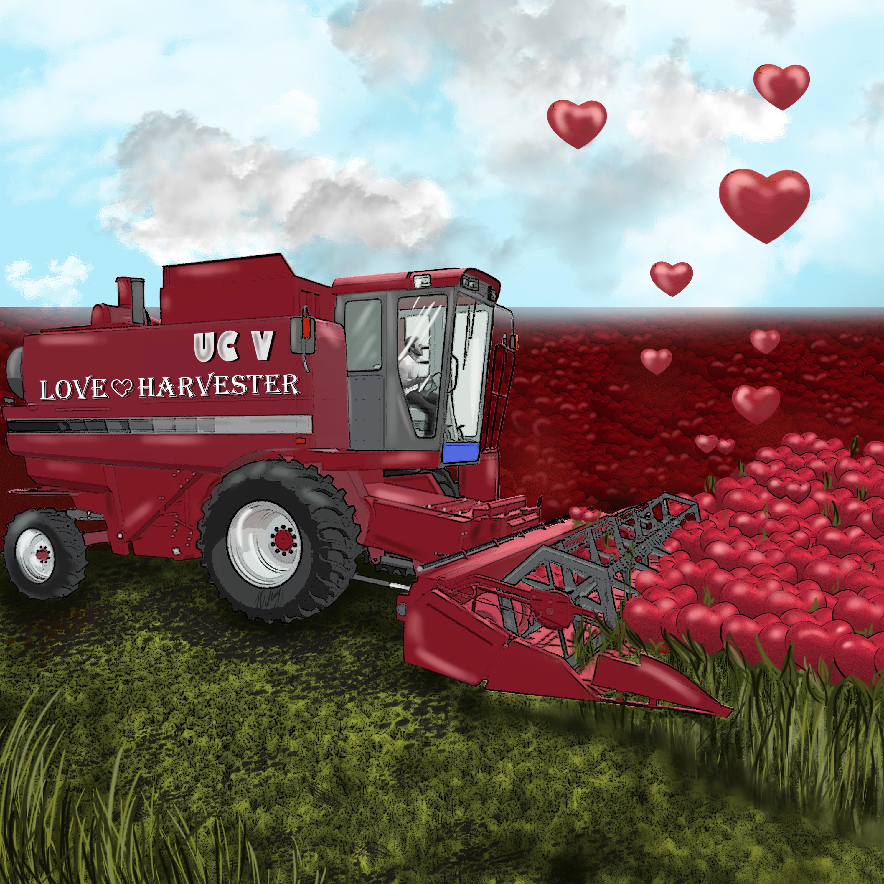 Постер альбома V Love Harvester