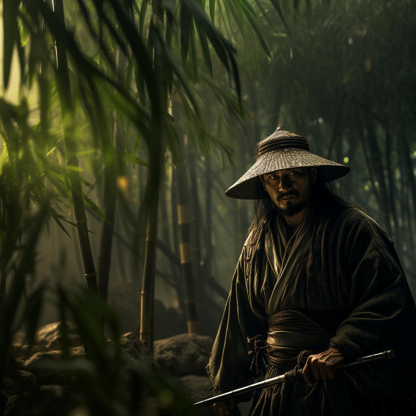Постер альбома Samurai in the Bamboo Forest