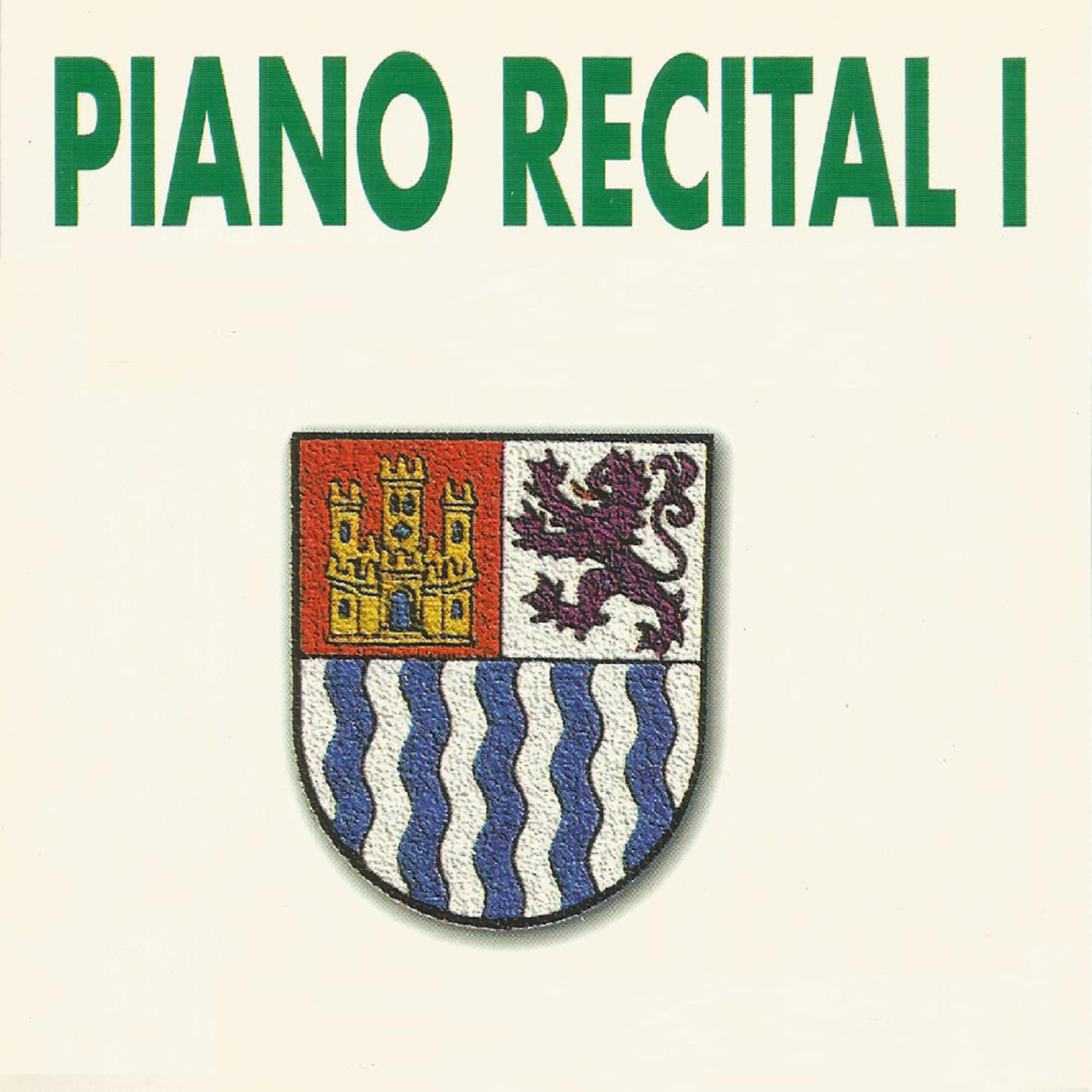Постер альбома Piano Recital I