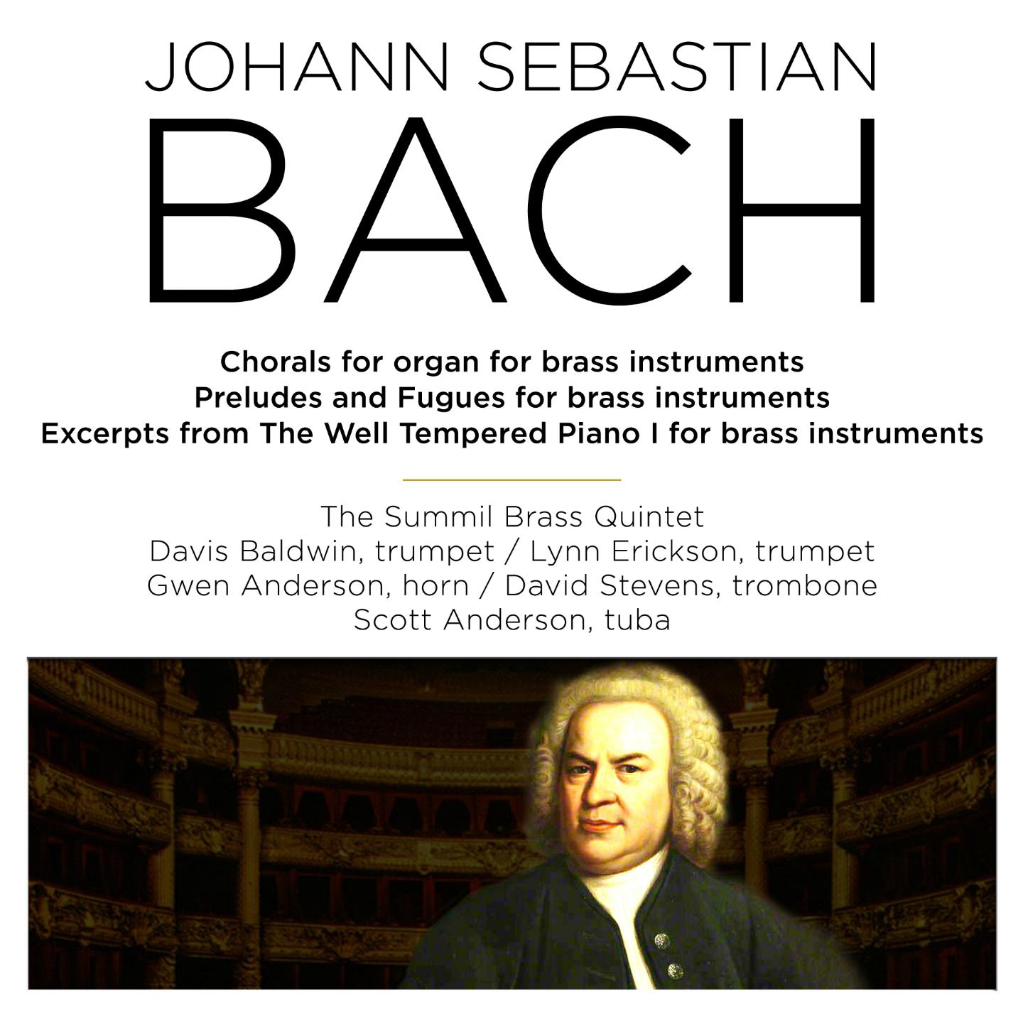 Постер альбома Bach: Choral for Organ, Preludes and Fugues & Excerpts from the Well-Tempered Piano Pt. 1