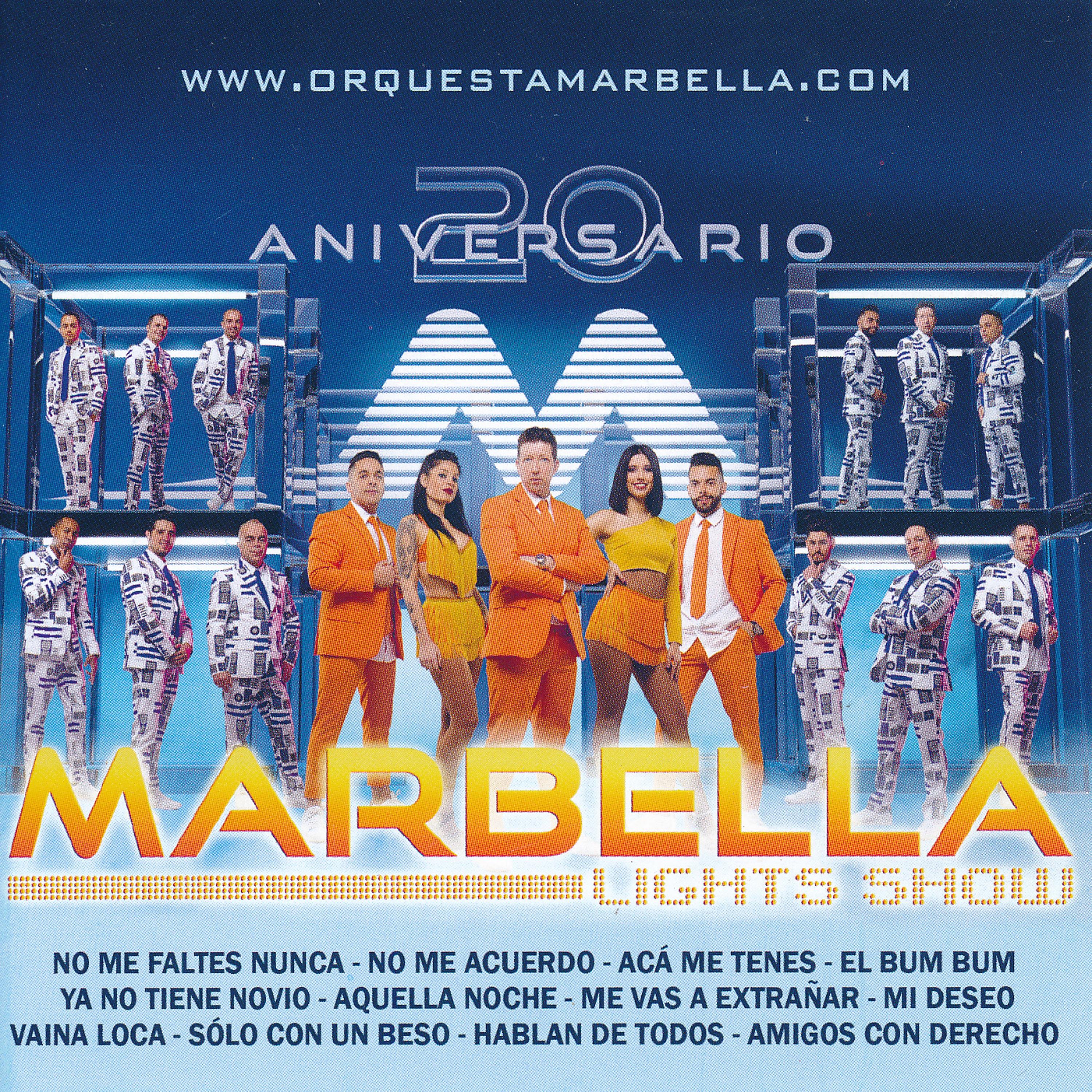 Постер альбома Marbella 20 Aniversario. Lights Show