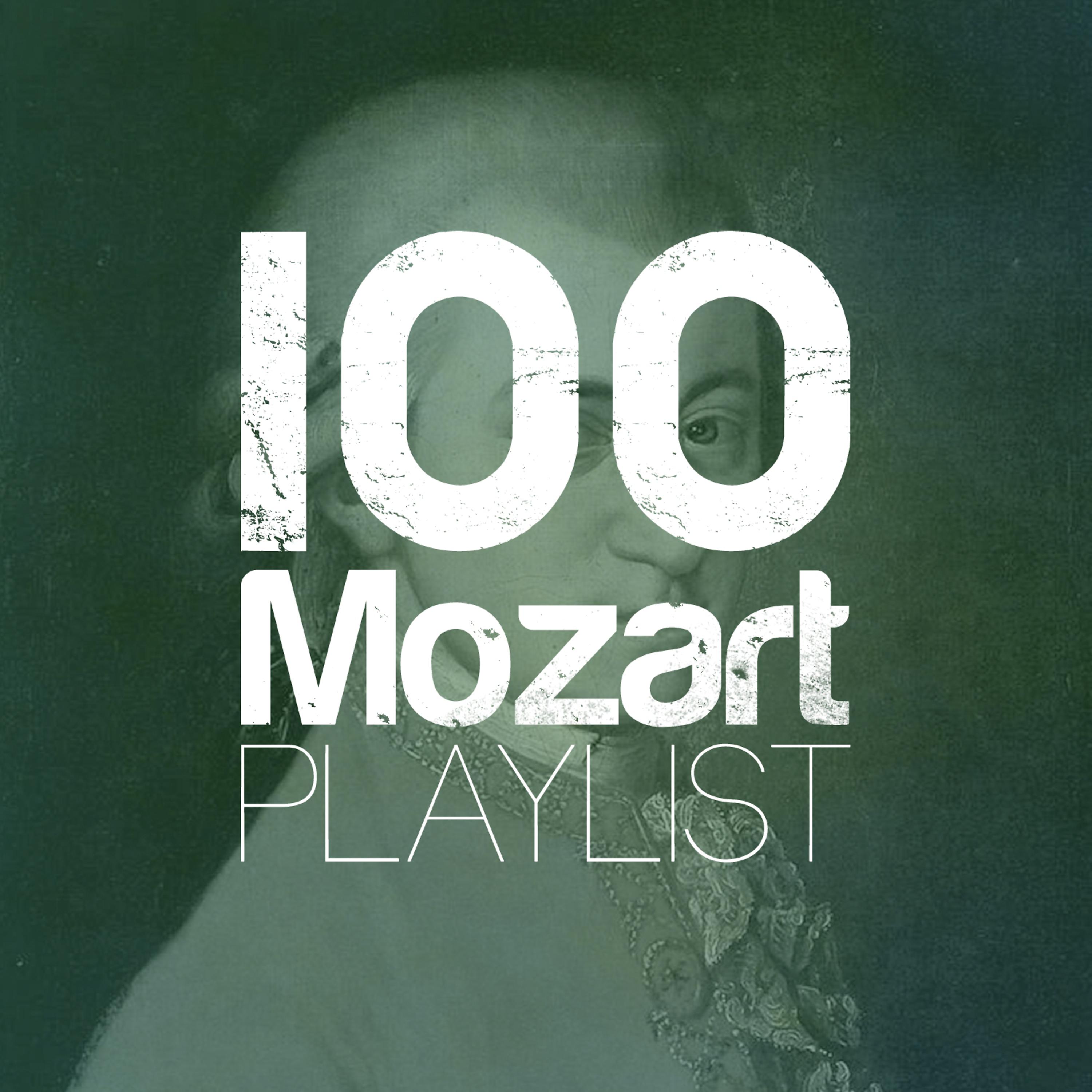 Постер альбома 100 Mozart Playlist