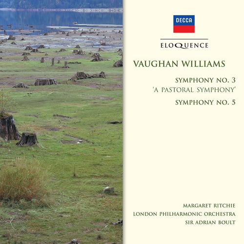 Постер альбома Vaughan Williams: Symphony No.3 - "A Pastoral Symphony"; Symphony No.5