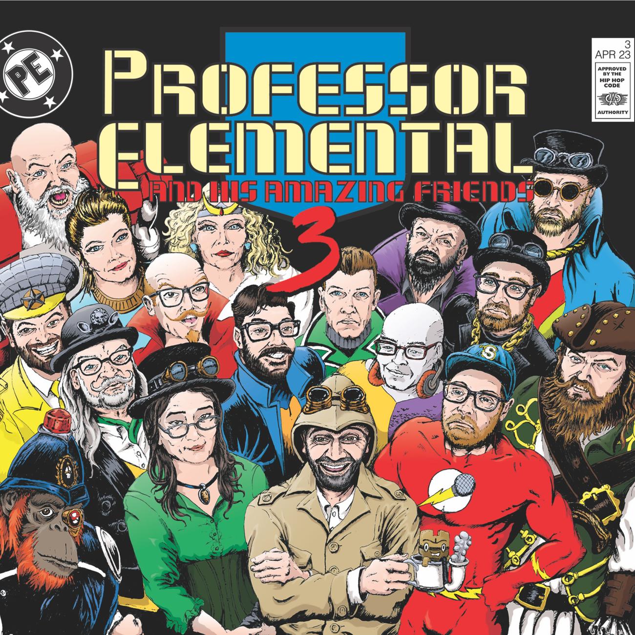 Постер альбома Professor Elemental and his Amazing Friends