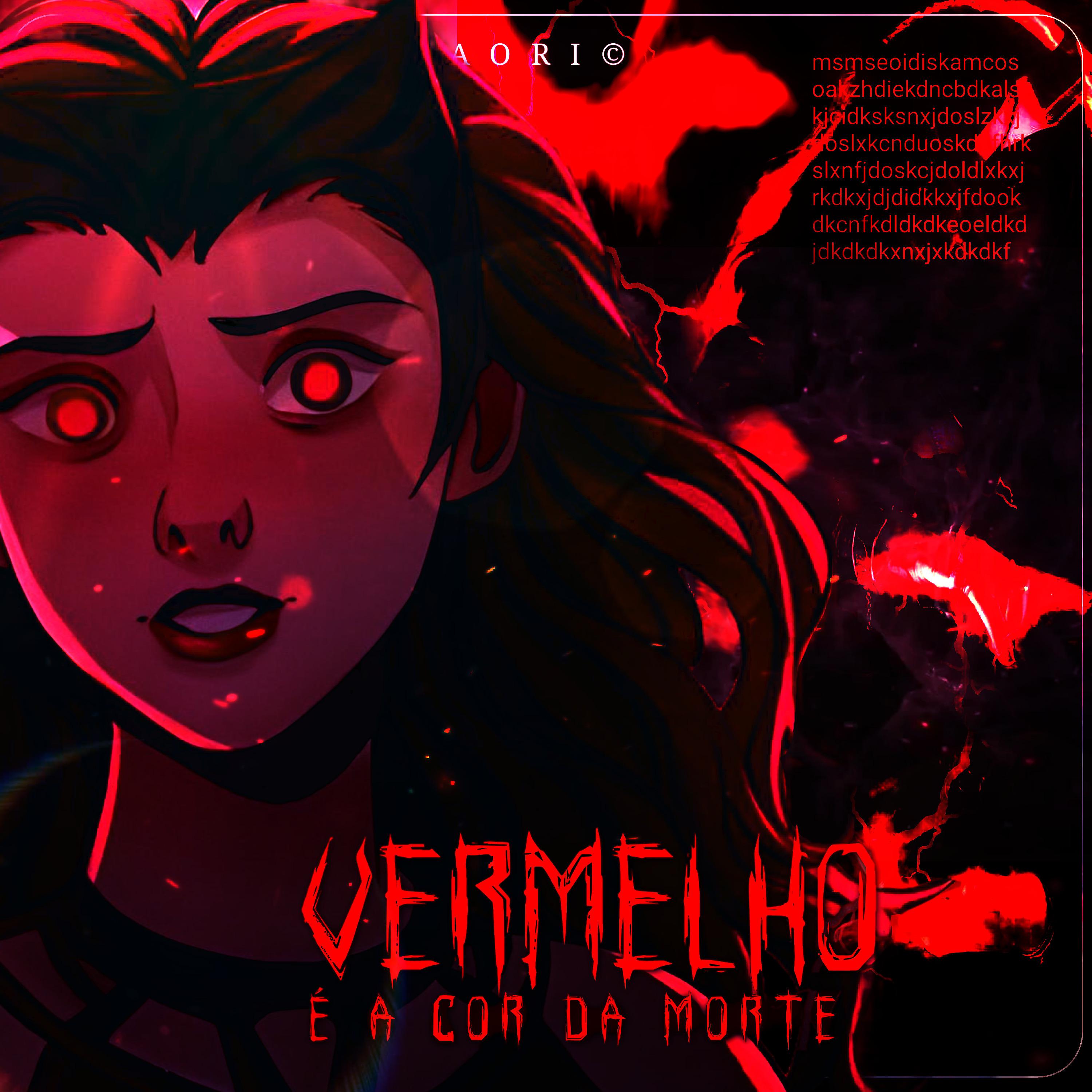 Постер альбома Vermelho É a Cor da Morte - Feiticeira Scarlett