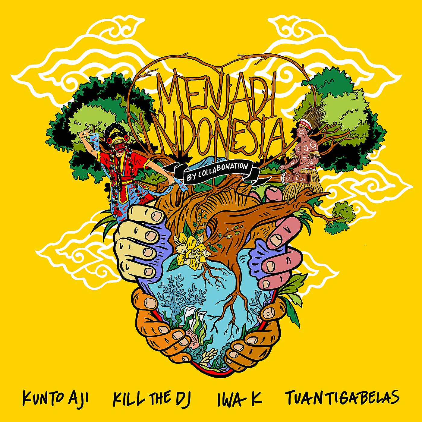 Постер альбома Menjadi Indonesia by Collabonation