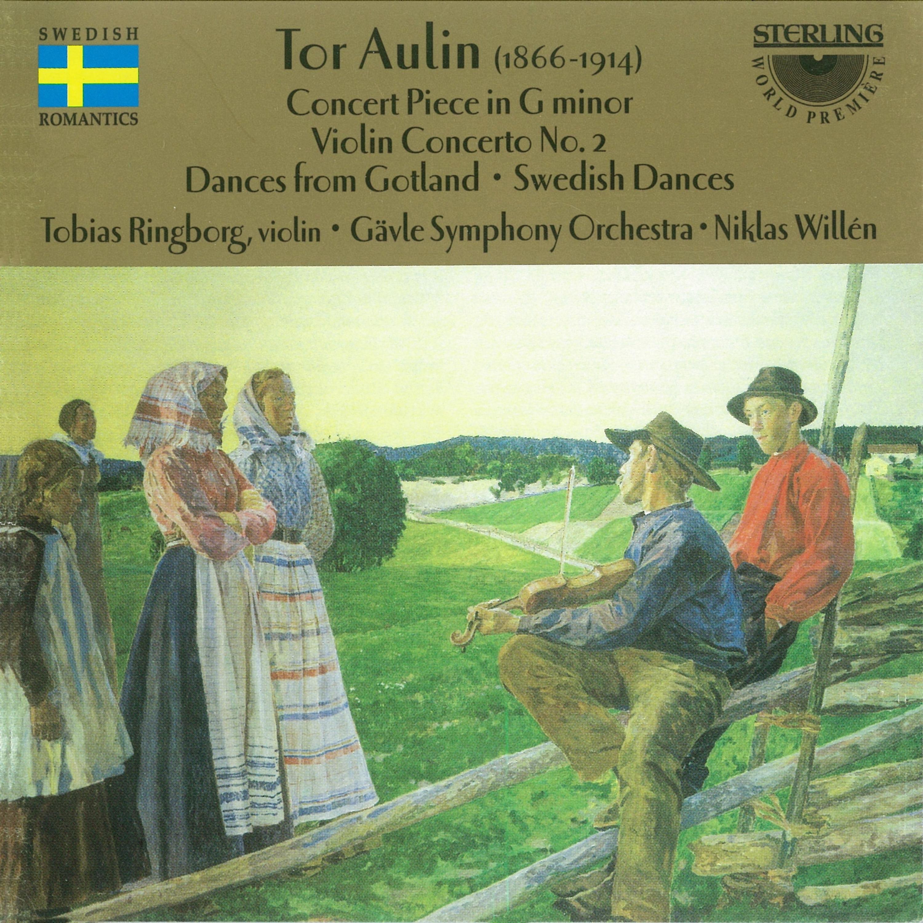 Постер альбома Aulin: Concert Piece in G Minor - Violin Concerto No. 2