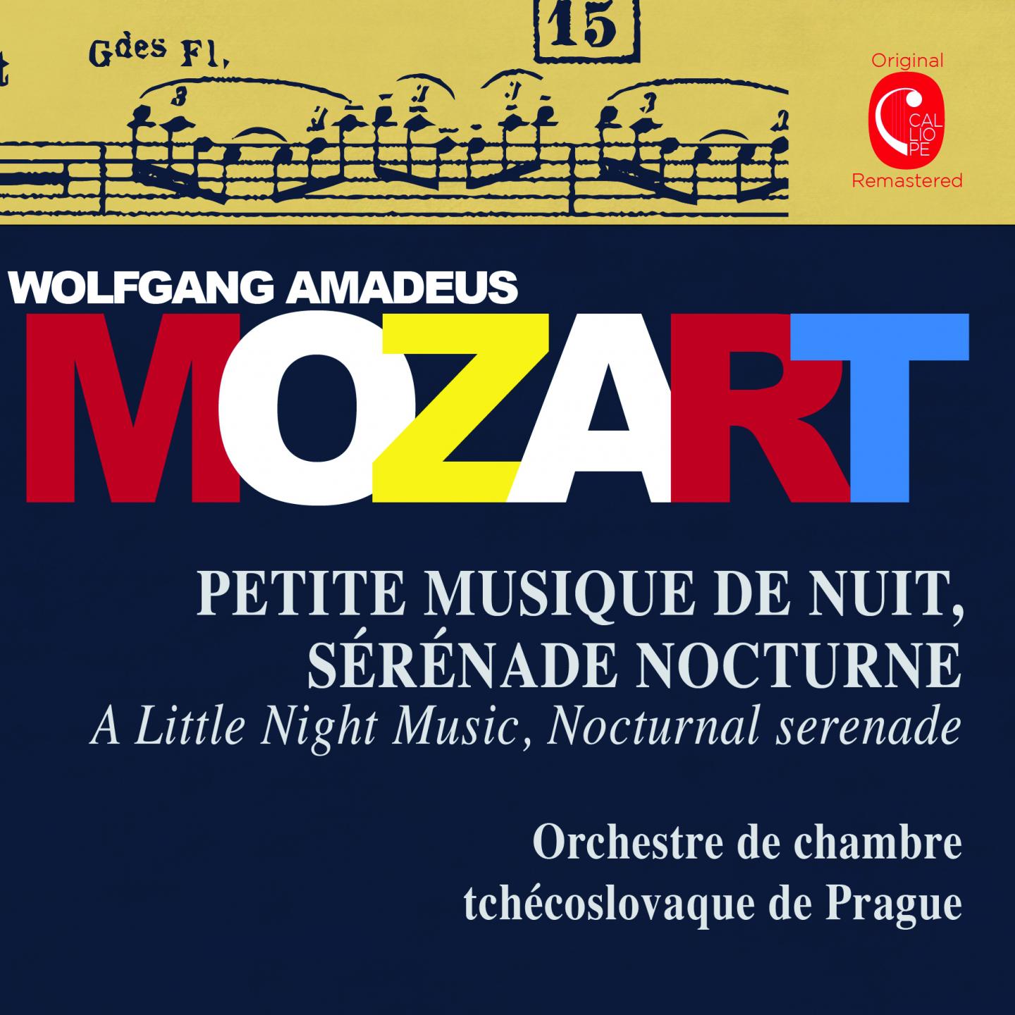 Постер альбома Mozart: Petite musique de nuit, K. 525 & Sérénade nocturne, K. 239