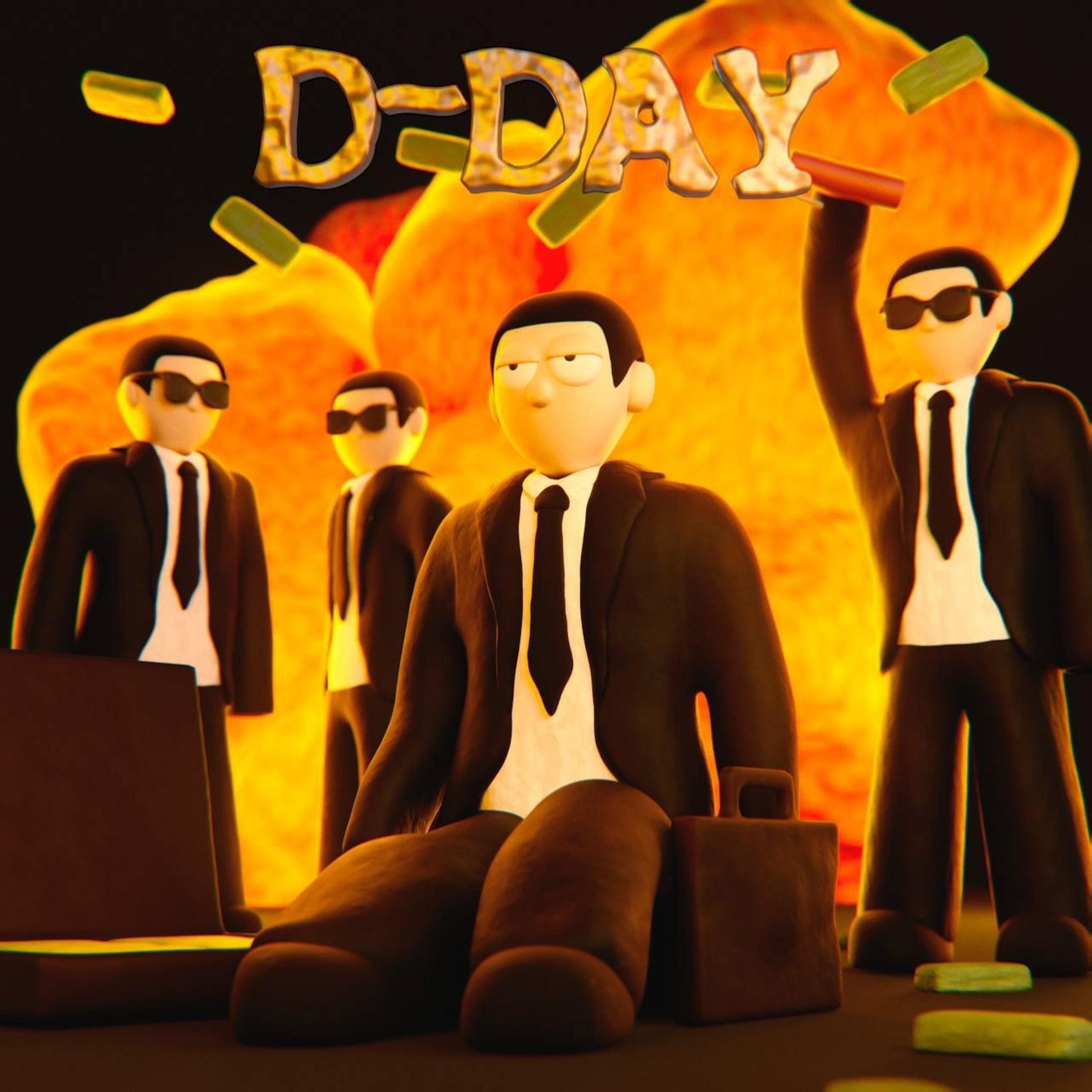 Постер альбома D-DAY