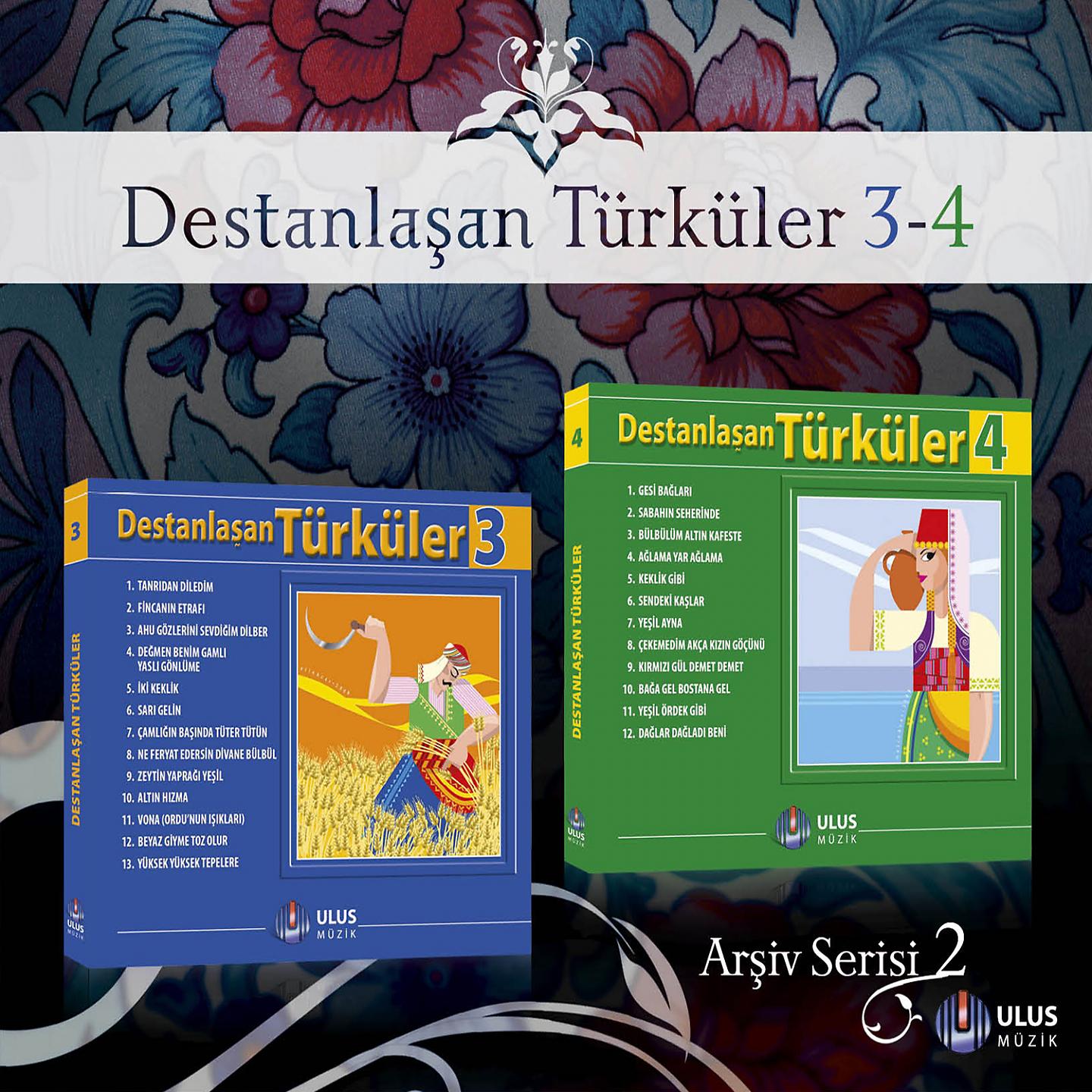 Постер альбома Destanlaşan Türküler, Vols.3,4
