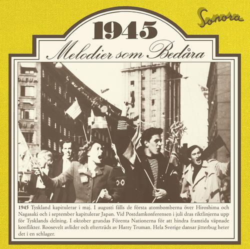 Постер альбома Melodier som bedåra 1945
