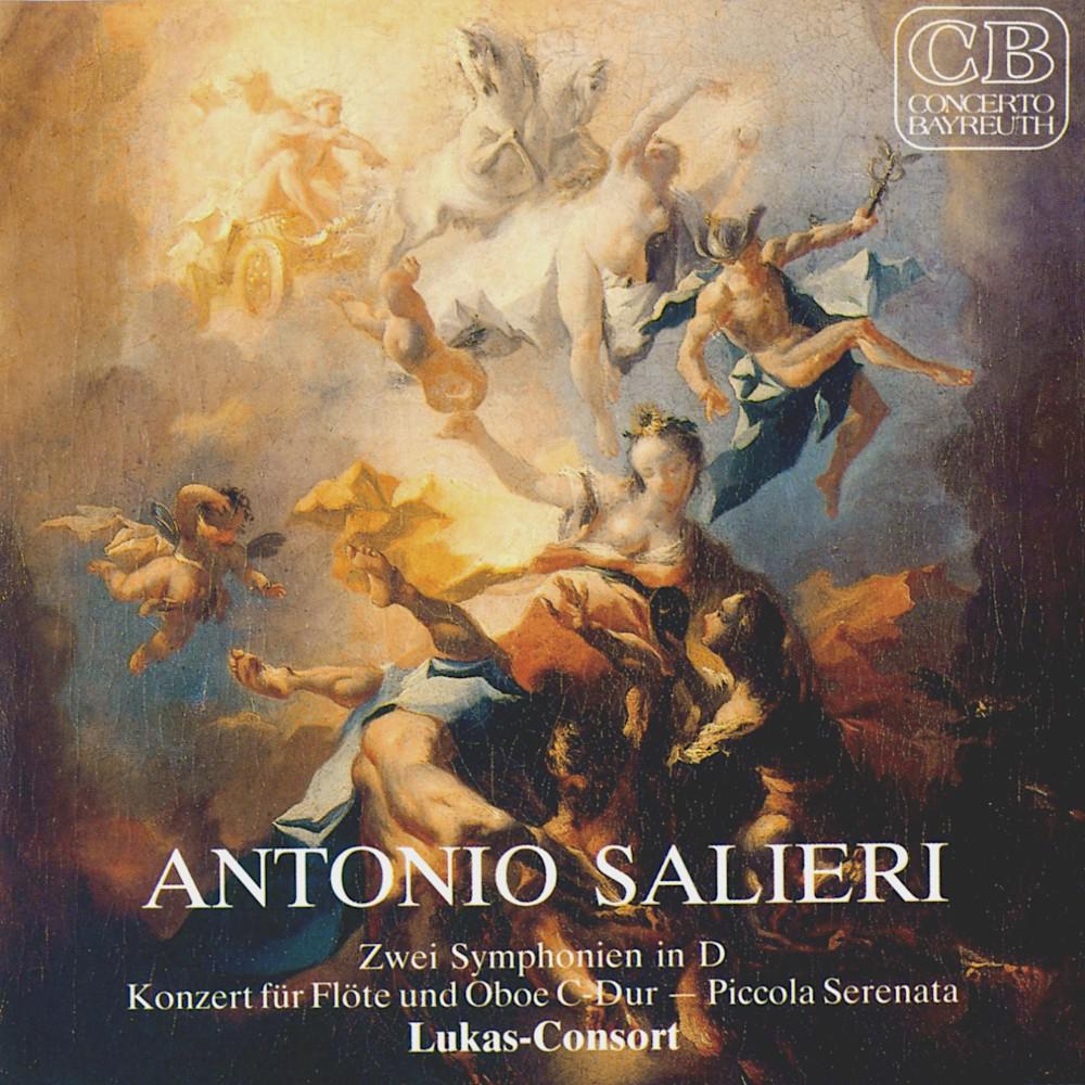 Постер альбома Salieri: Zwei Symphonien, Konzert für Flöte und Oboe, Piccolo Serenata