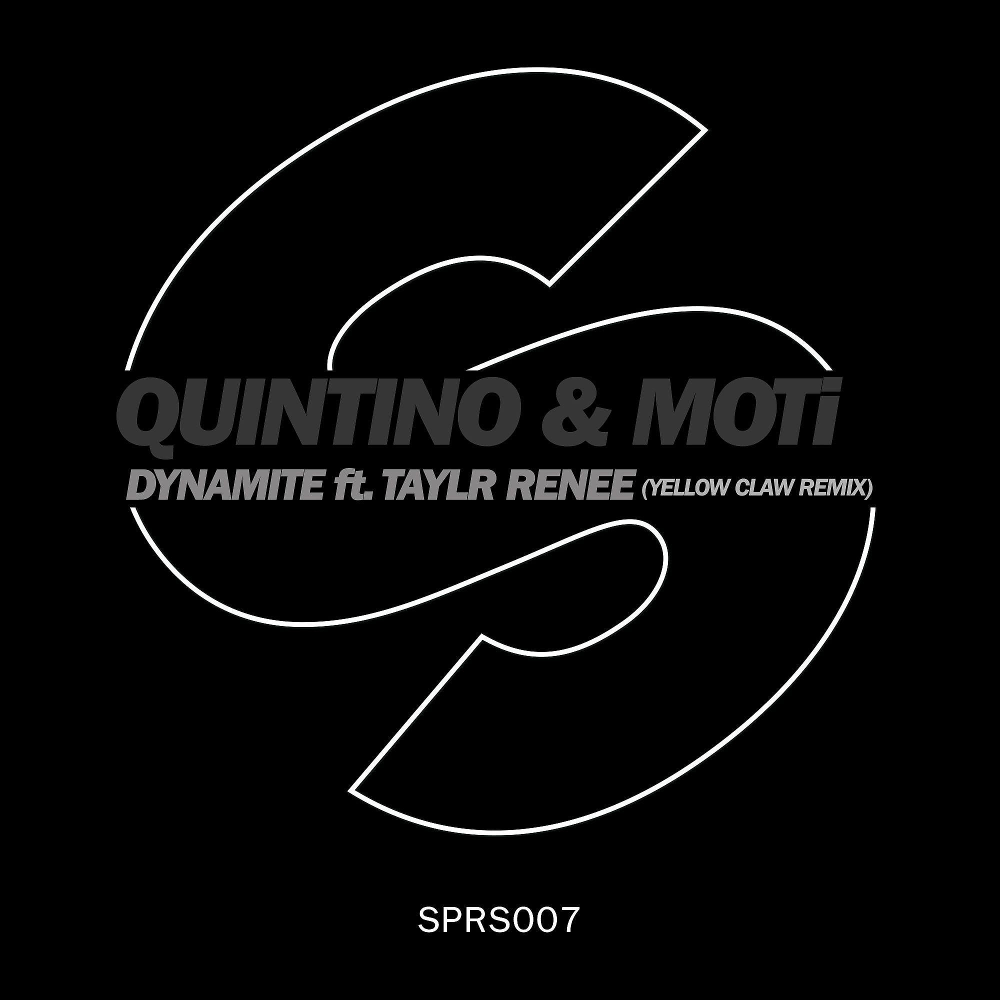Постер альбома Dynamite (feat. Taylr Renee) [Yellow Claw Remix]
