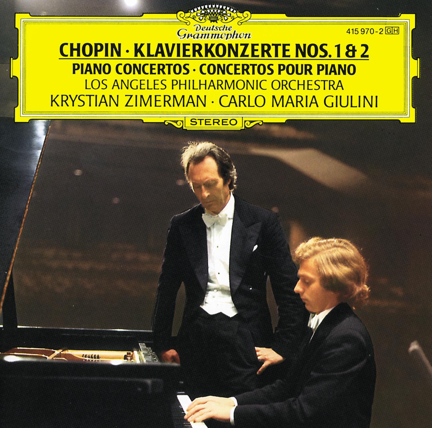 Постер альбома Chopin: Piano Concerto nos. 1 & 2