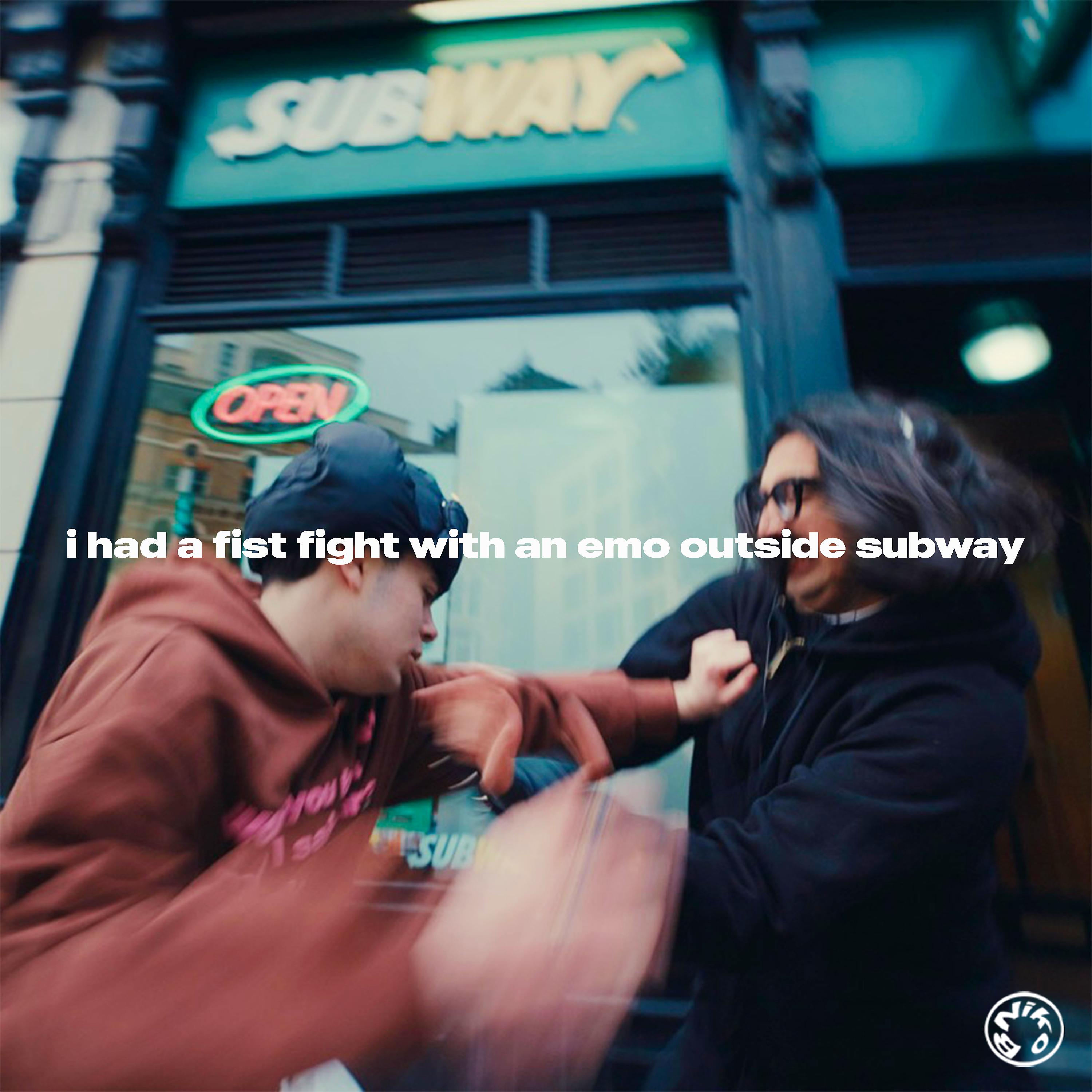 Постер альбома I Had a Fist Fight with an Emo Outside Subway