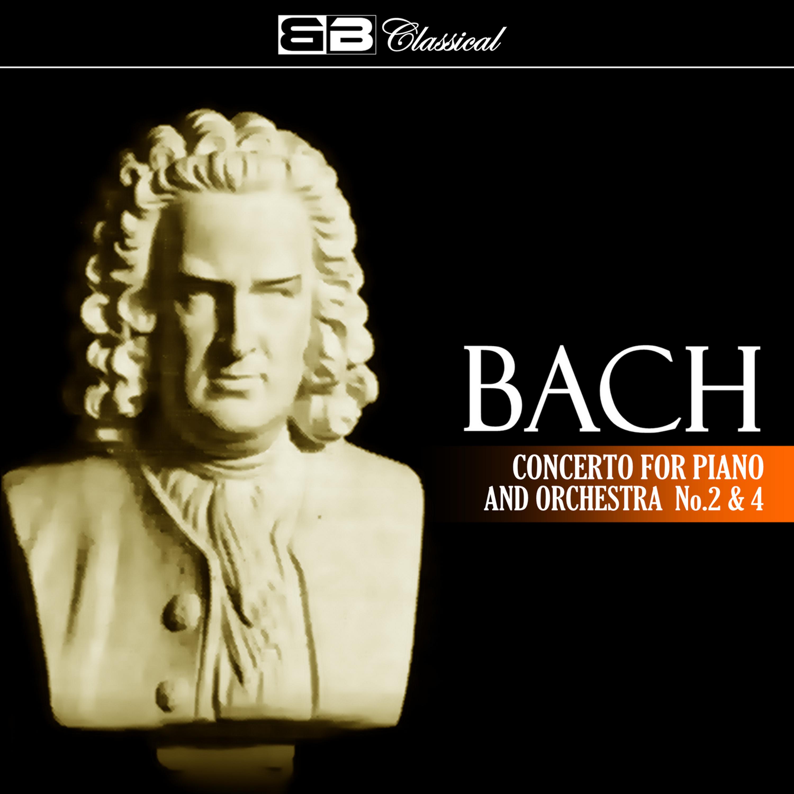 Постер альбома Bach Concerto for Piano & Orchestra No. 2 & 4
