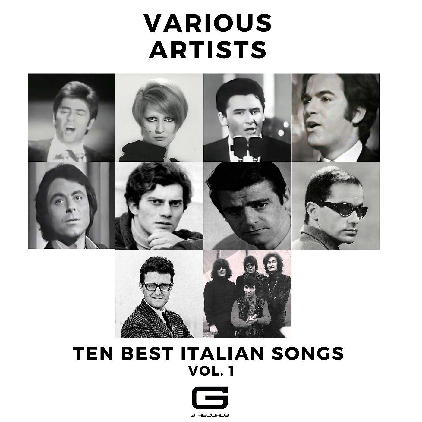 Постер альбома Ten best Italian songs, vol. 1