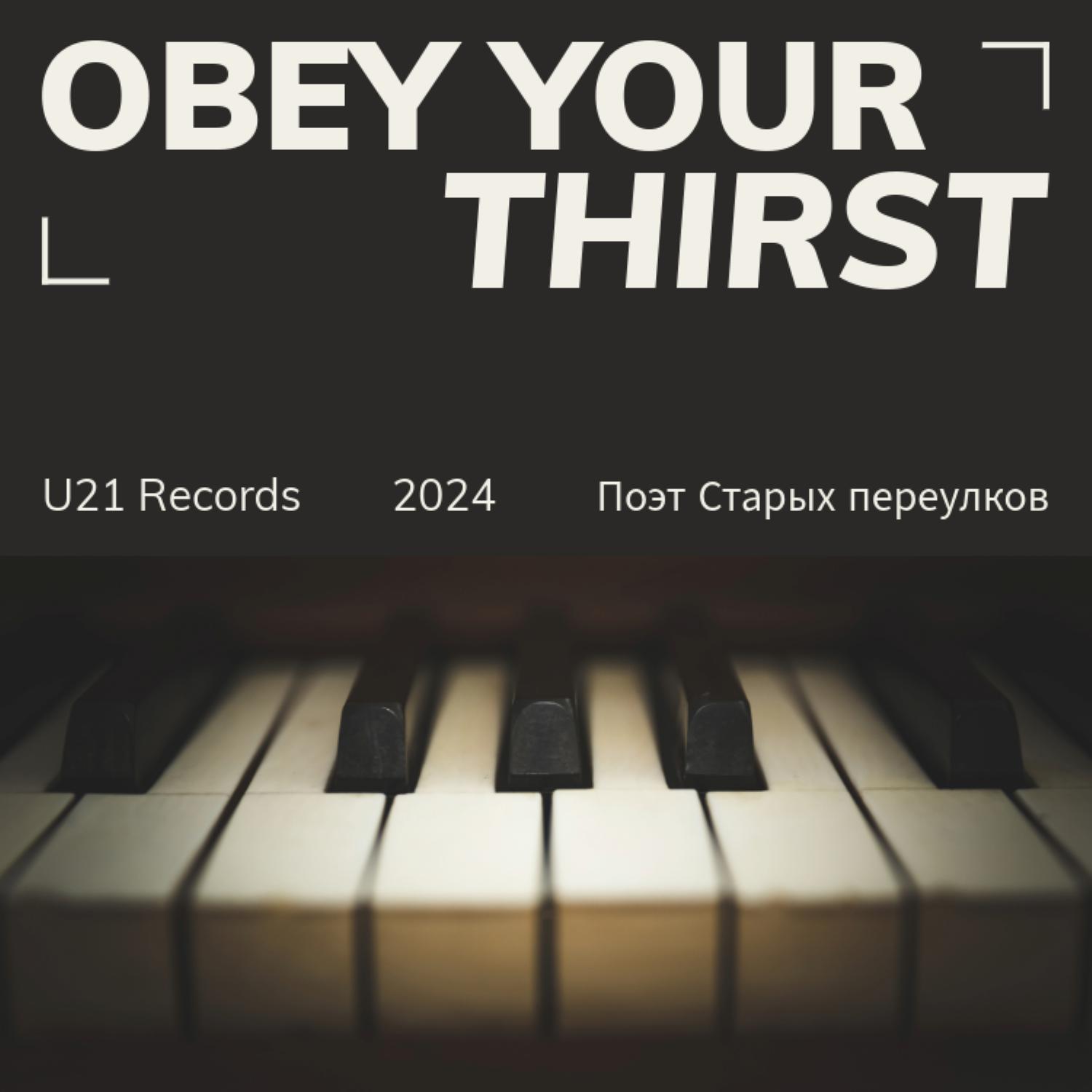 Постер альбома Obey your thirst
