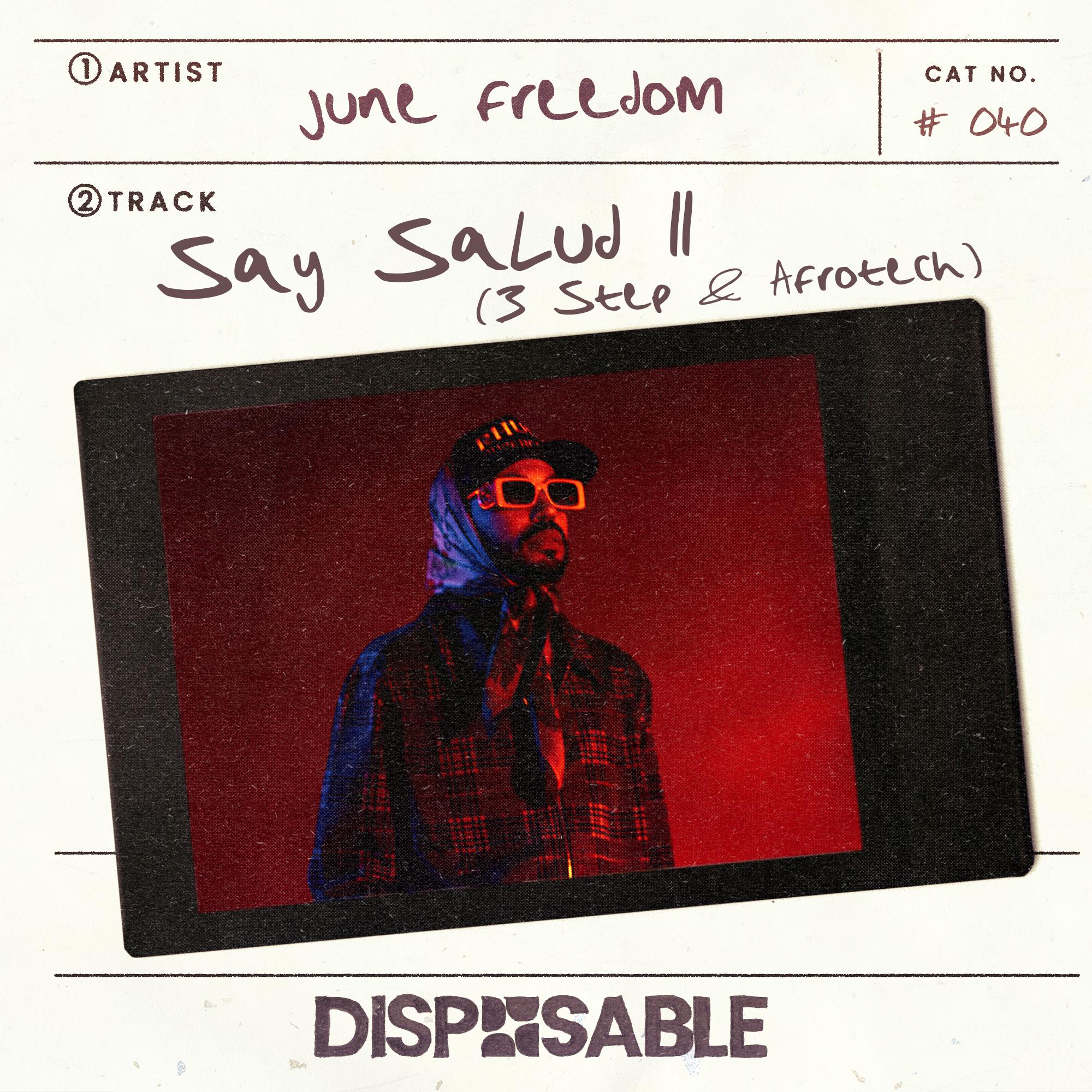 Постер альбома Say Salud II (3Step & Afrotech)