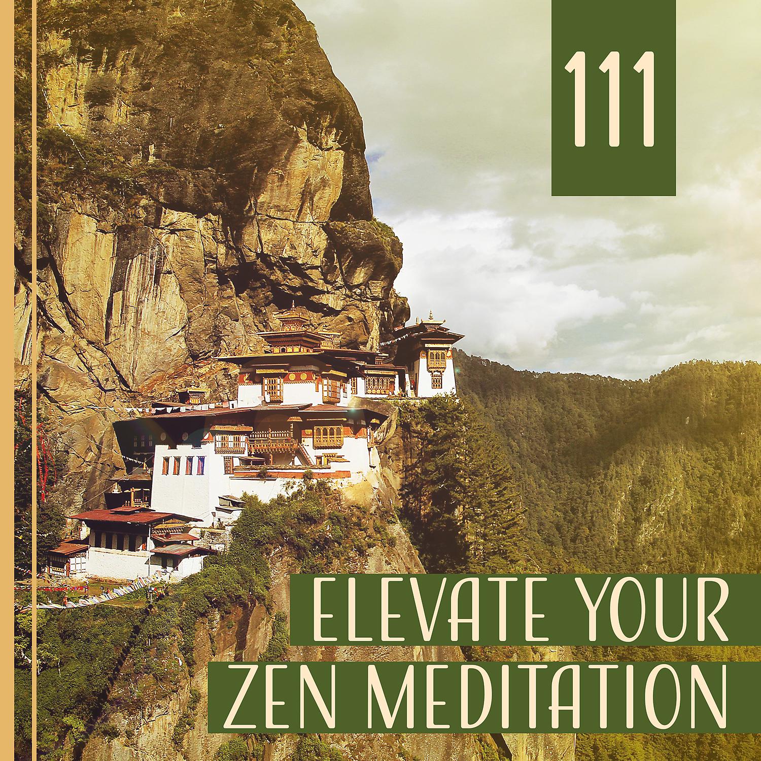 Постер альбома 111: Elevate Your Zen Meditation Music, Healing Sounds of Nature for Yoga, Reiki, Deep Sleep, Ocean Waves, Singing Birds