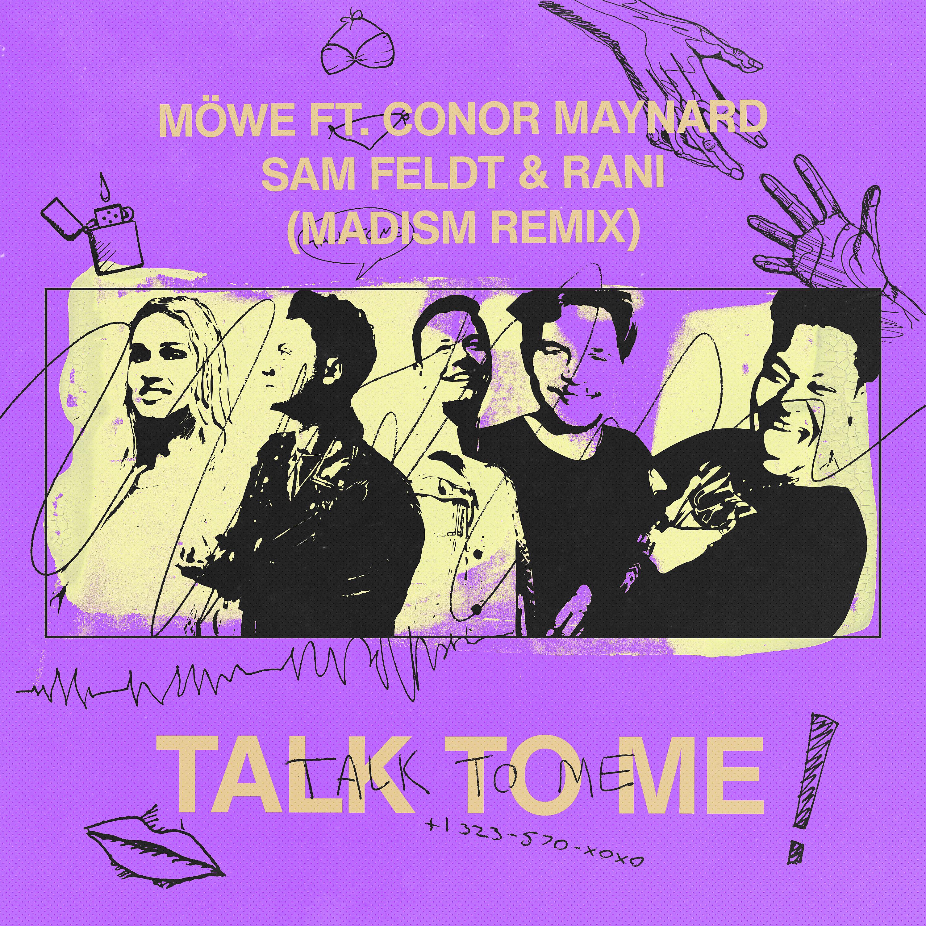 Постер альбома Talk to Me (feat. Conor Maynard, Sam Feldt & RANI) (Madism Remix)