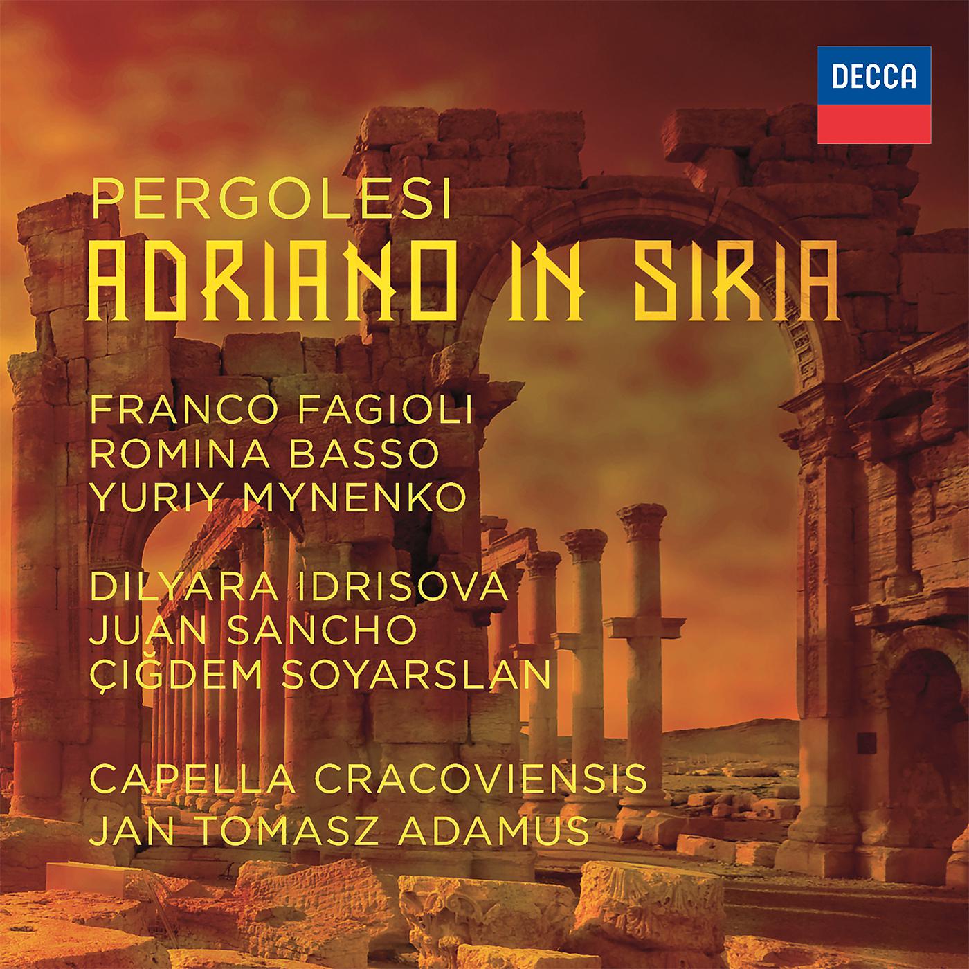 Постер альбома Pergolesi: Adriano in Siria