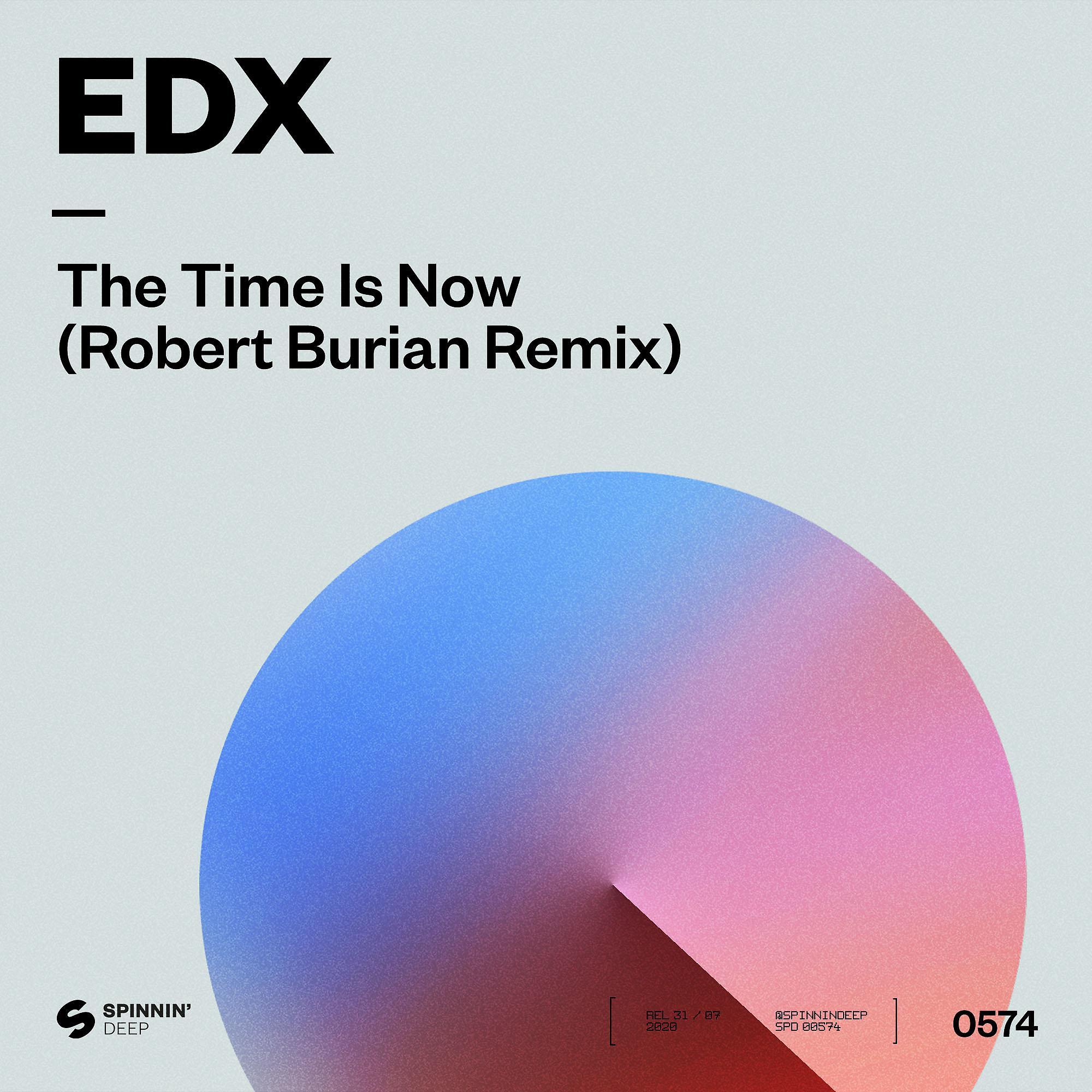 Постер альбома The Time Is Now (Robert Burian Remix)