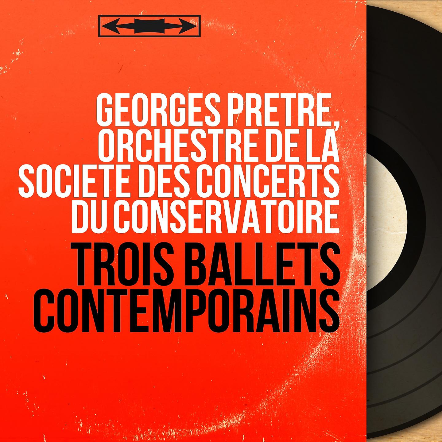 Постер альбома Trois ballets contemporains