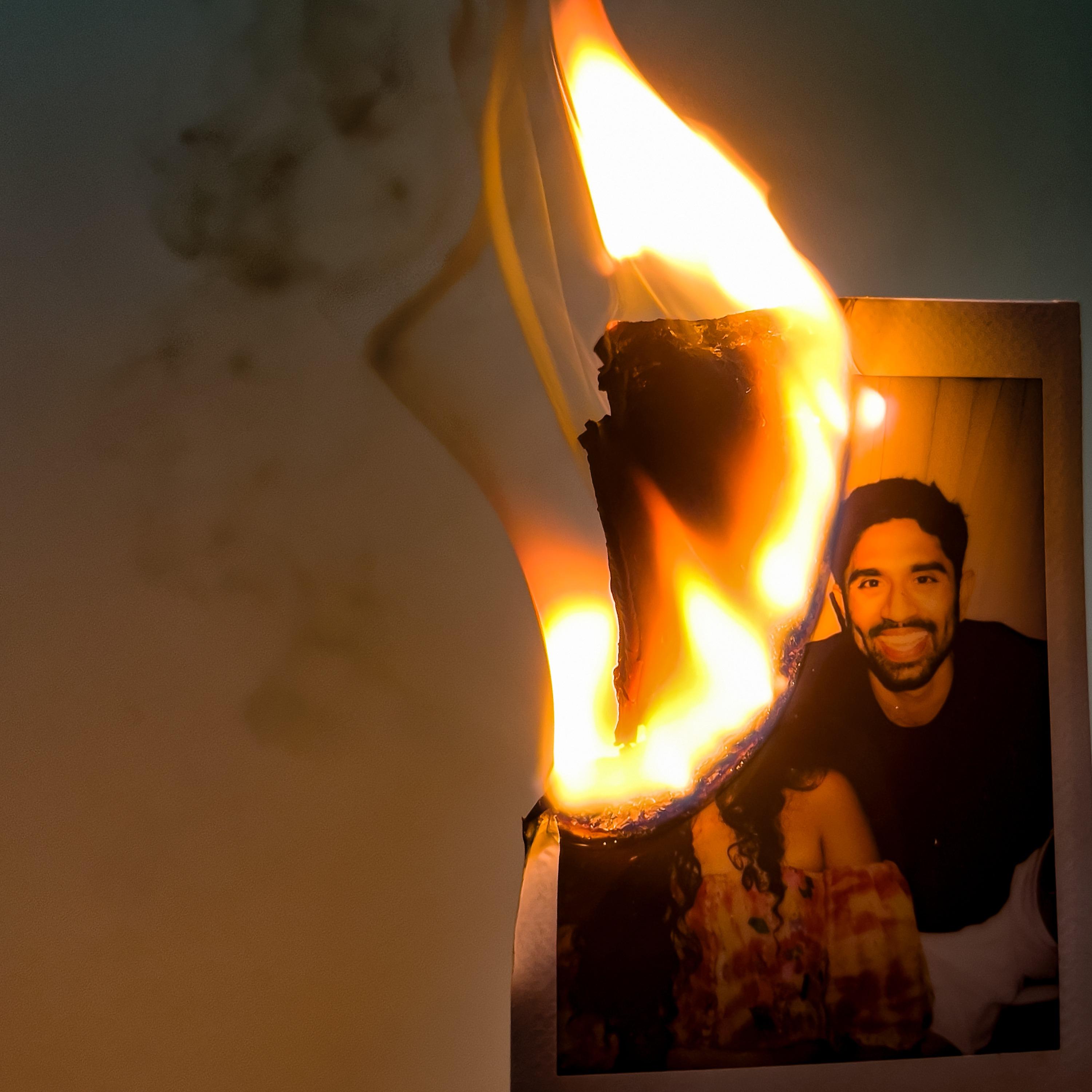 Постер альбома Burning Polaroid