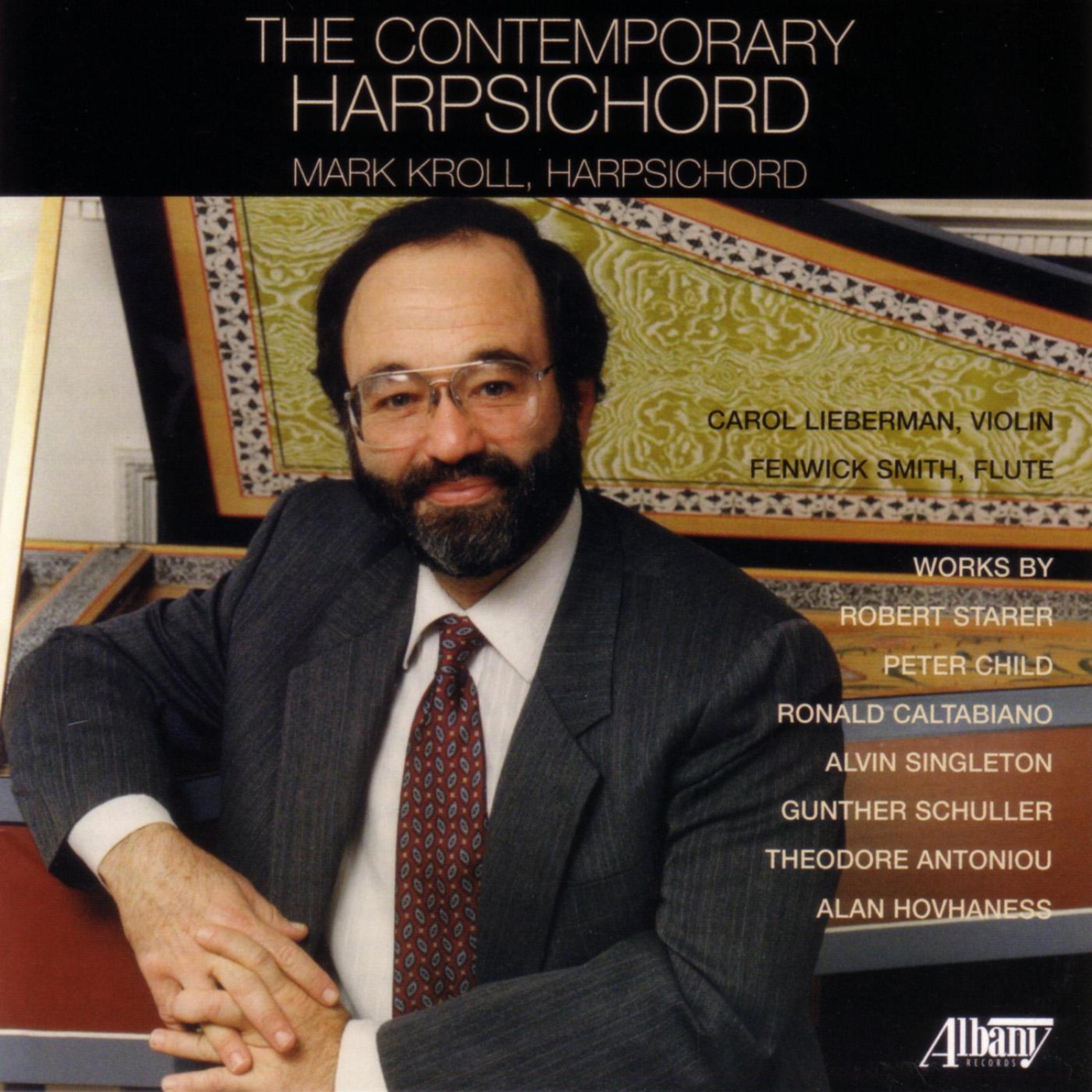 Постер альбома The Contemporary Harpsichord