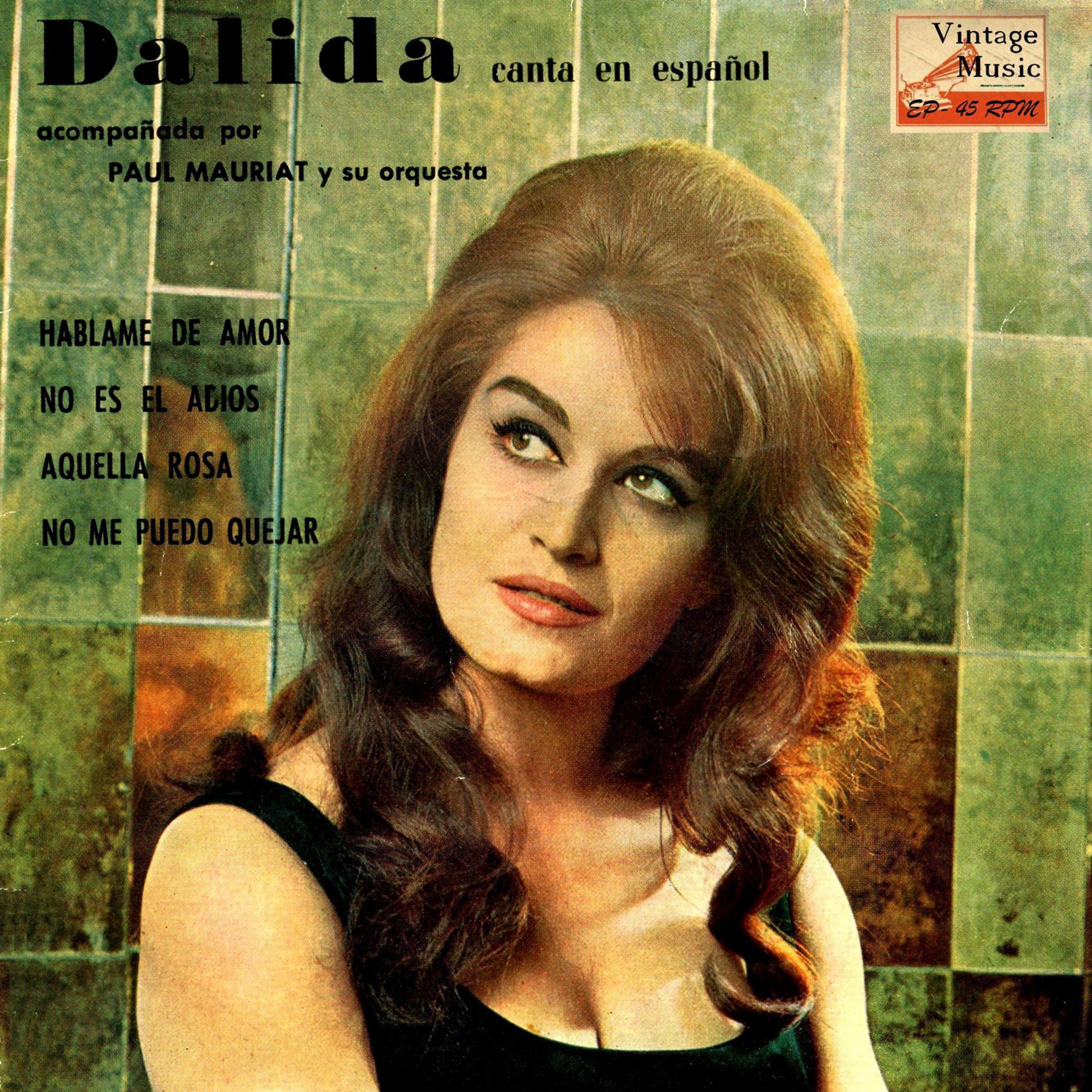 Постер альбома Vintage Pop No. 174 - EP: Dalida En Español