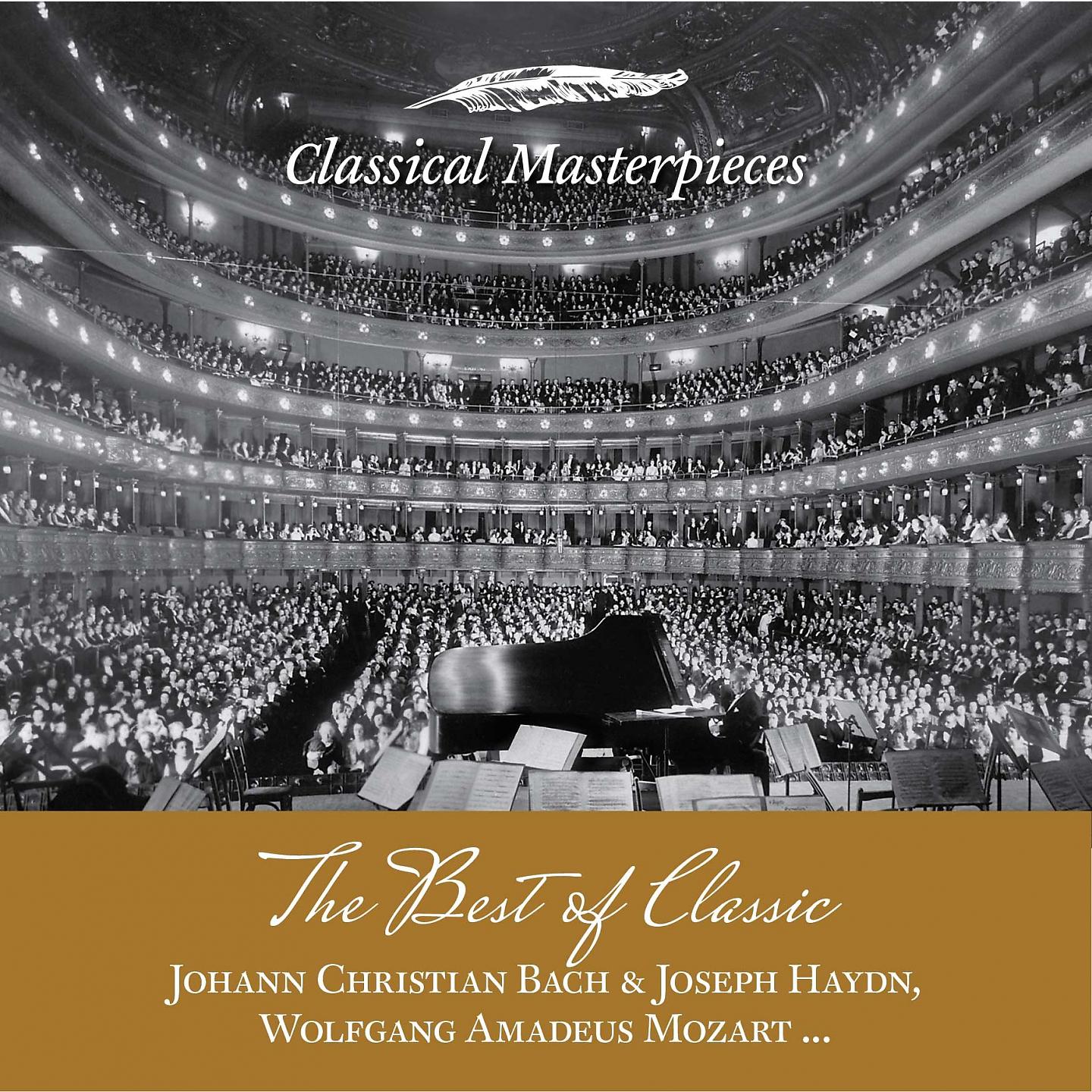 Постер альбома The Best of Classic - Johann Christian Bach & Joseph Haydn, Wolfgang Amadeus Mozart